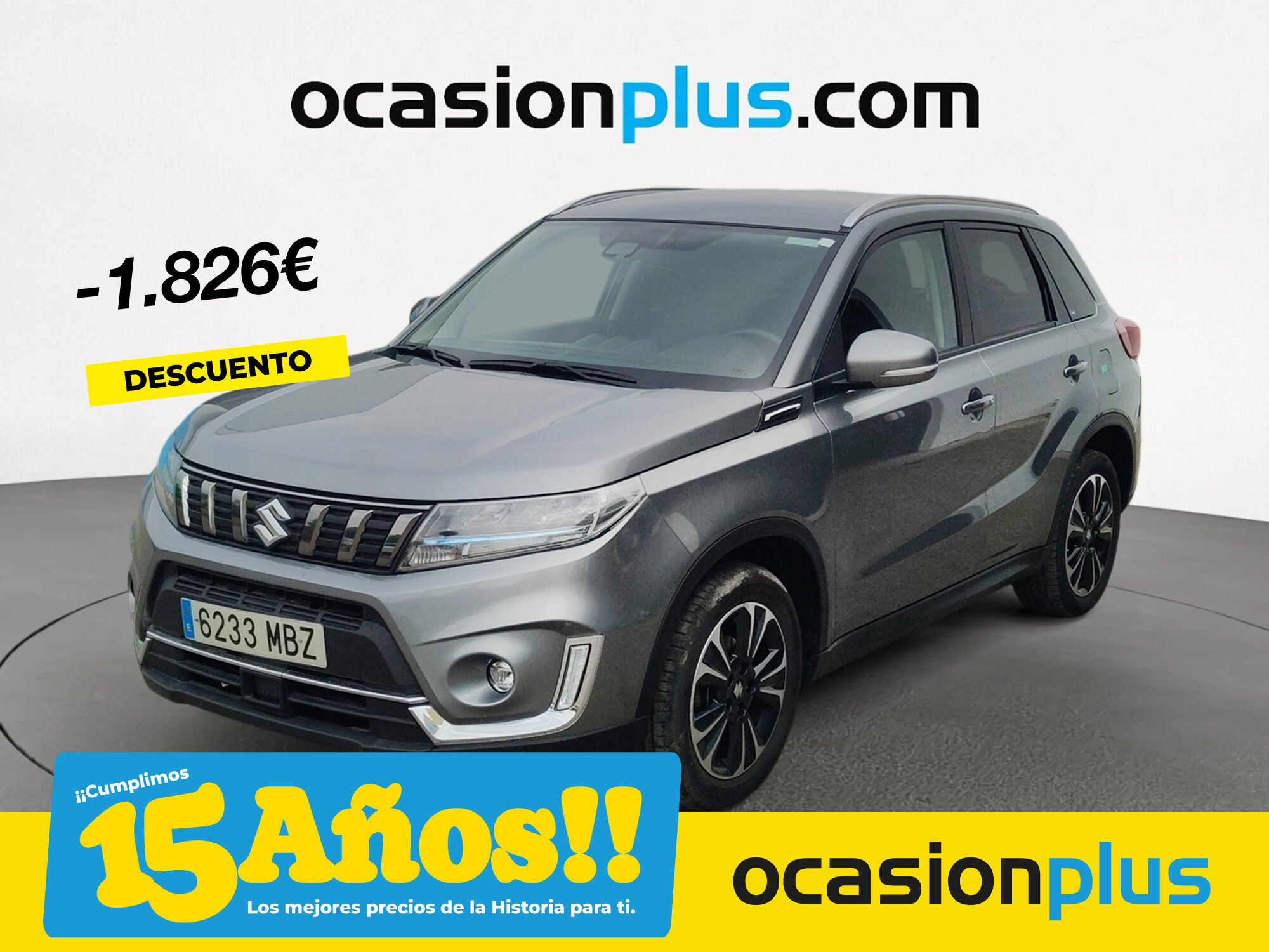 SUZUKI Vitara (1.5 Hybrid GLX Strong 4WD Auto 85 kW (116 CV)) en Madrid