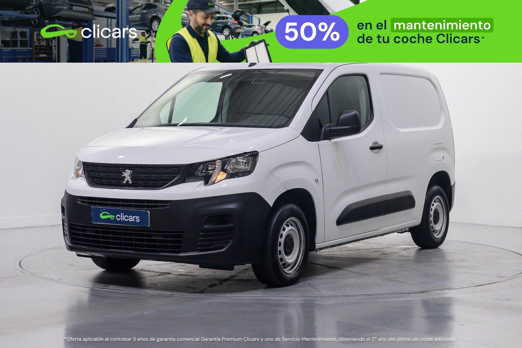 Foto del PEUGEOT Partner 1.5BlueHDI S&S Pro Standard 600kg 100