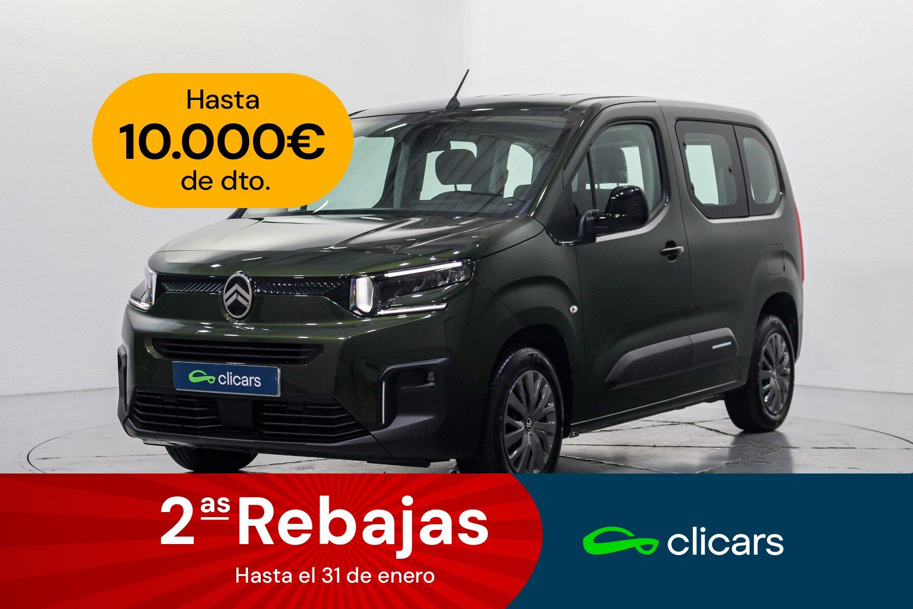 CITROEN Berlingo (Berlingo BlueHDi S&S Talla M Plus 100) en Madrid