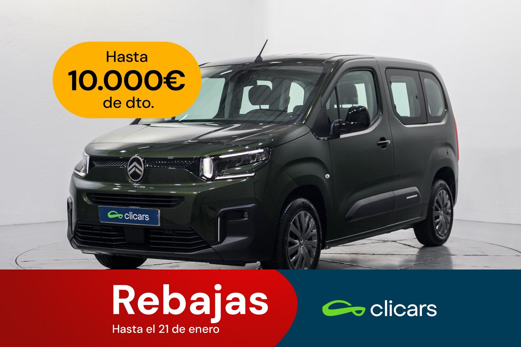 CITROEN Berlingo (Berlingo BlueHDi S&S Talla M Plus 100) en Madrid