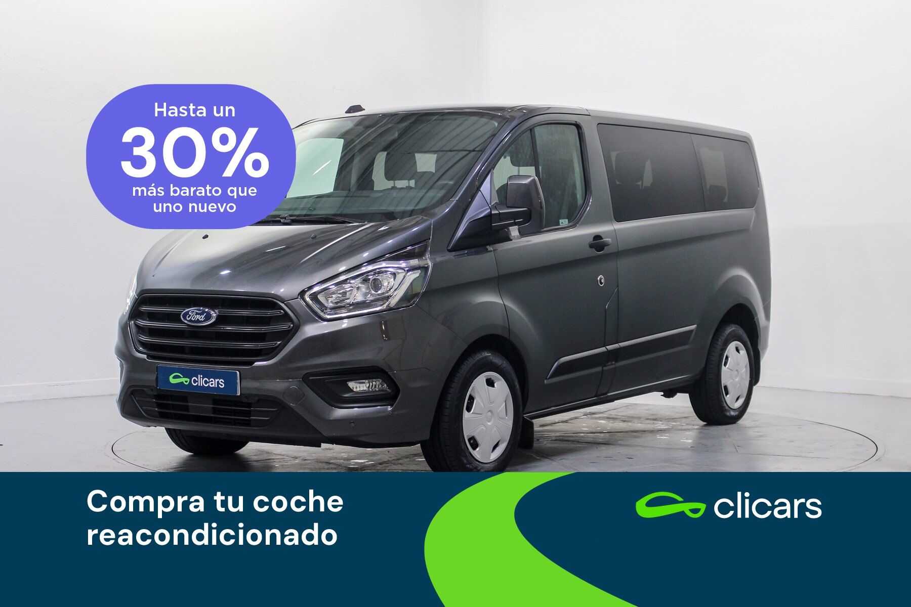 Foto del FORD Transit Custom FT 320 L1 Kombi Trend EcoBlue Hybrid 130