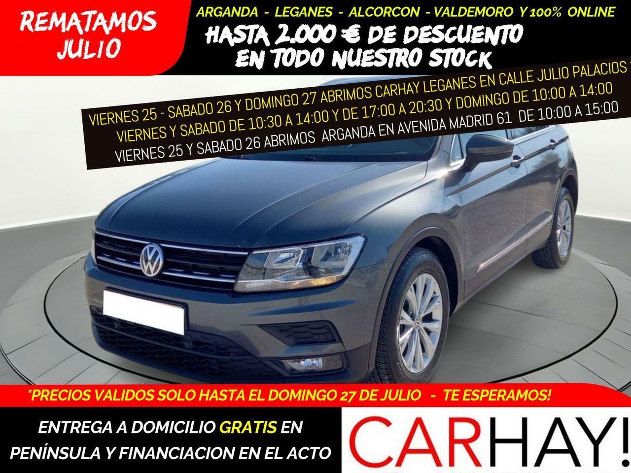 VOLKSWAGEN Tiguan (2.0 TDI SCR COMFORTLINE DSG) en Madrid