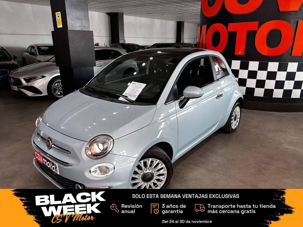 FIAT 500 (Dolcevita 1.0 Hybrid 51KW (70 CV)) en Madrid