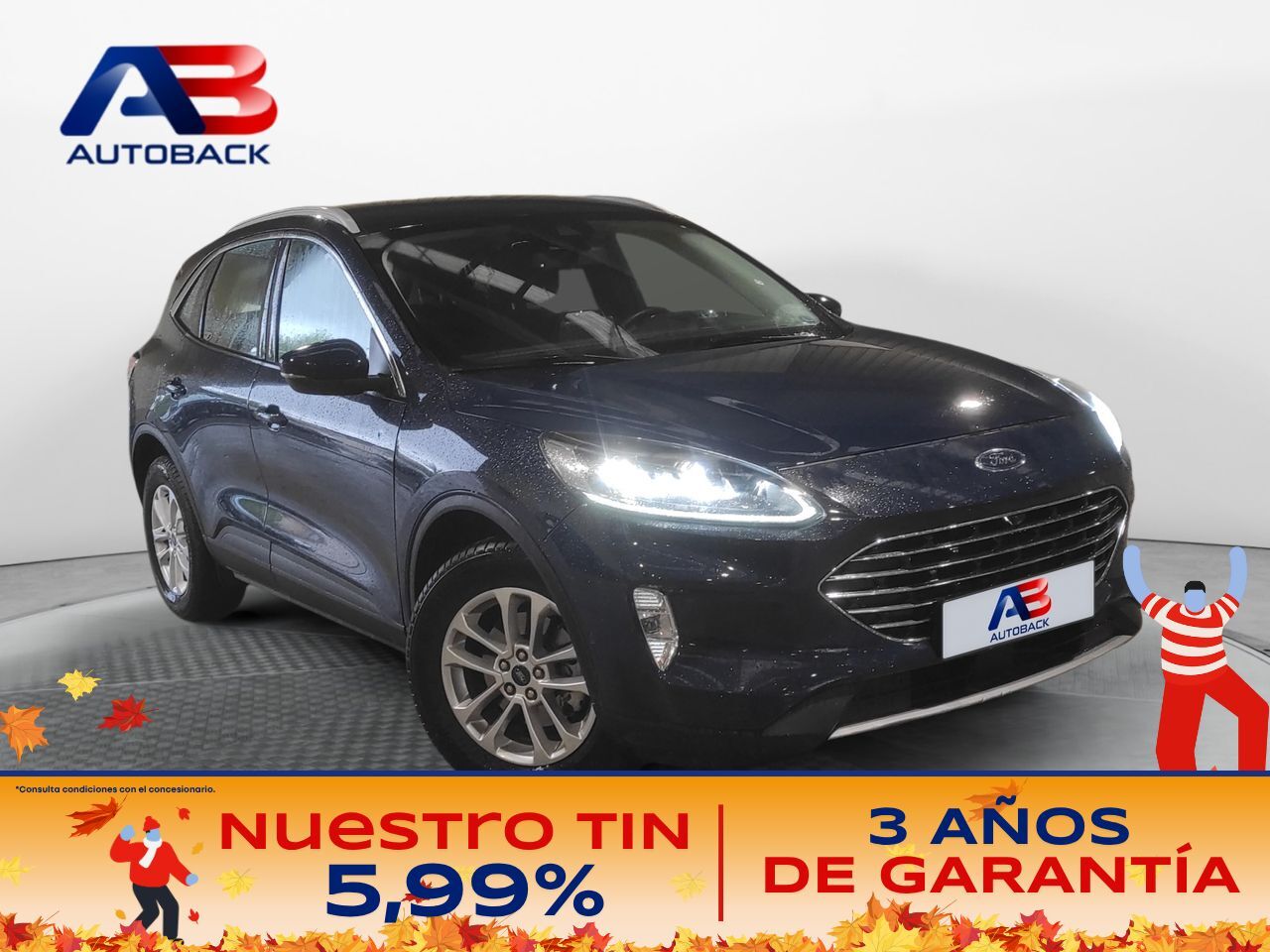 FORD Kuga (Titanium 2.5 Duratec FHEV 140kW Auto) en Madrid