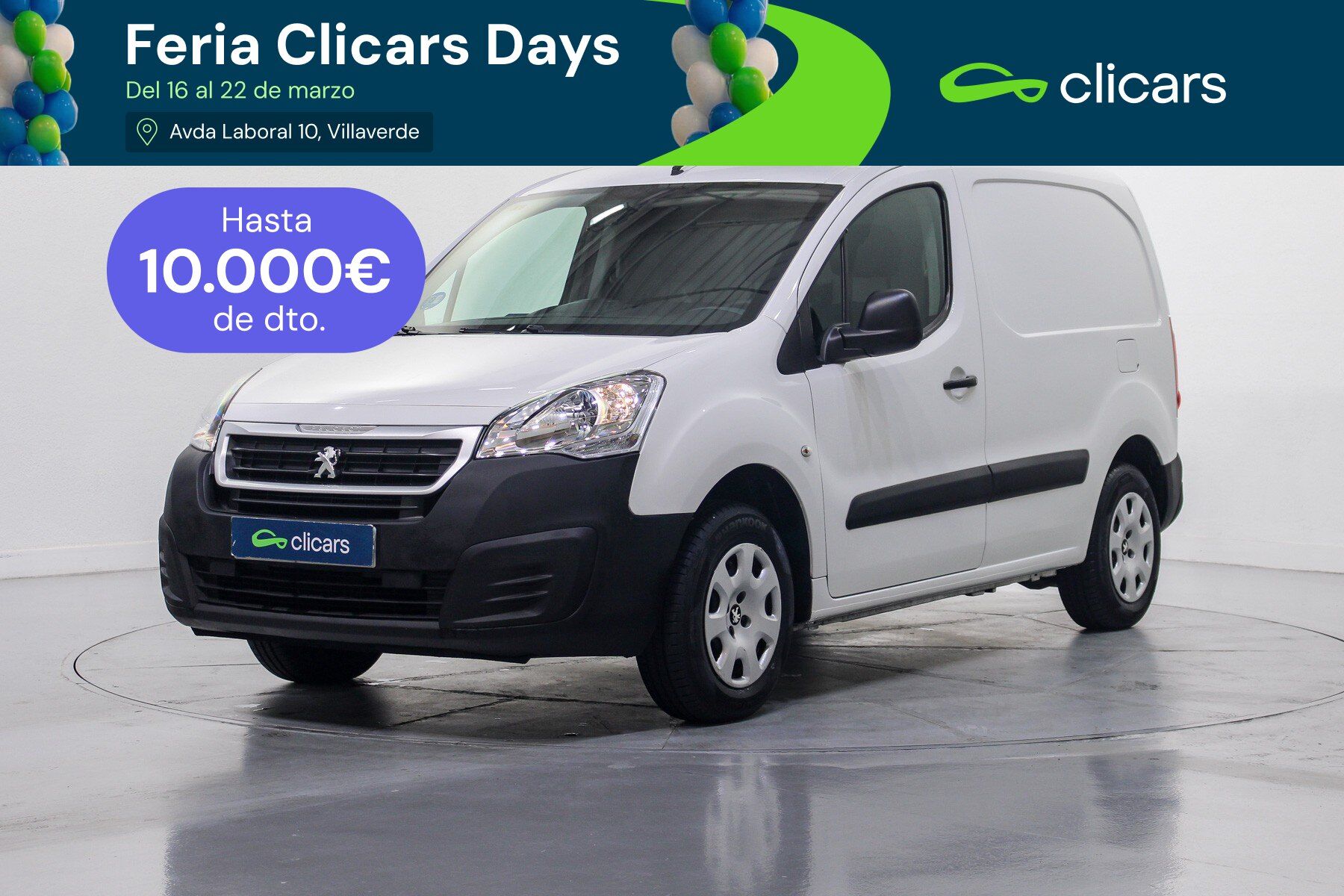 Foto del PEUGEOT Partner Furgón 1.6BlueHDI Confort L1 75