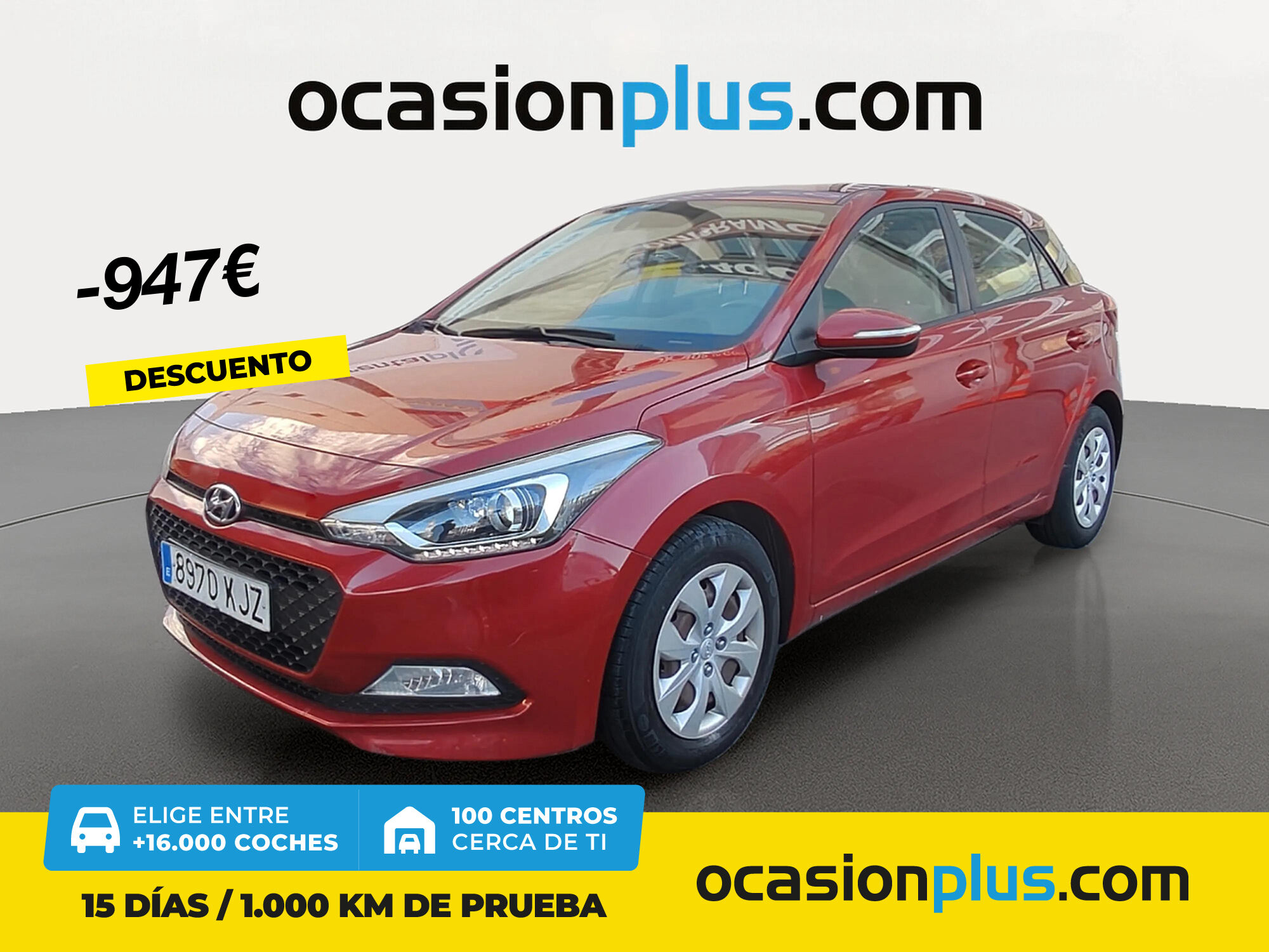 HYUNDAI i20 (1.2 MPI Klass 62 kW (84 CV)) en Madrid
