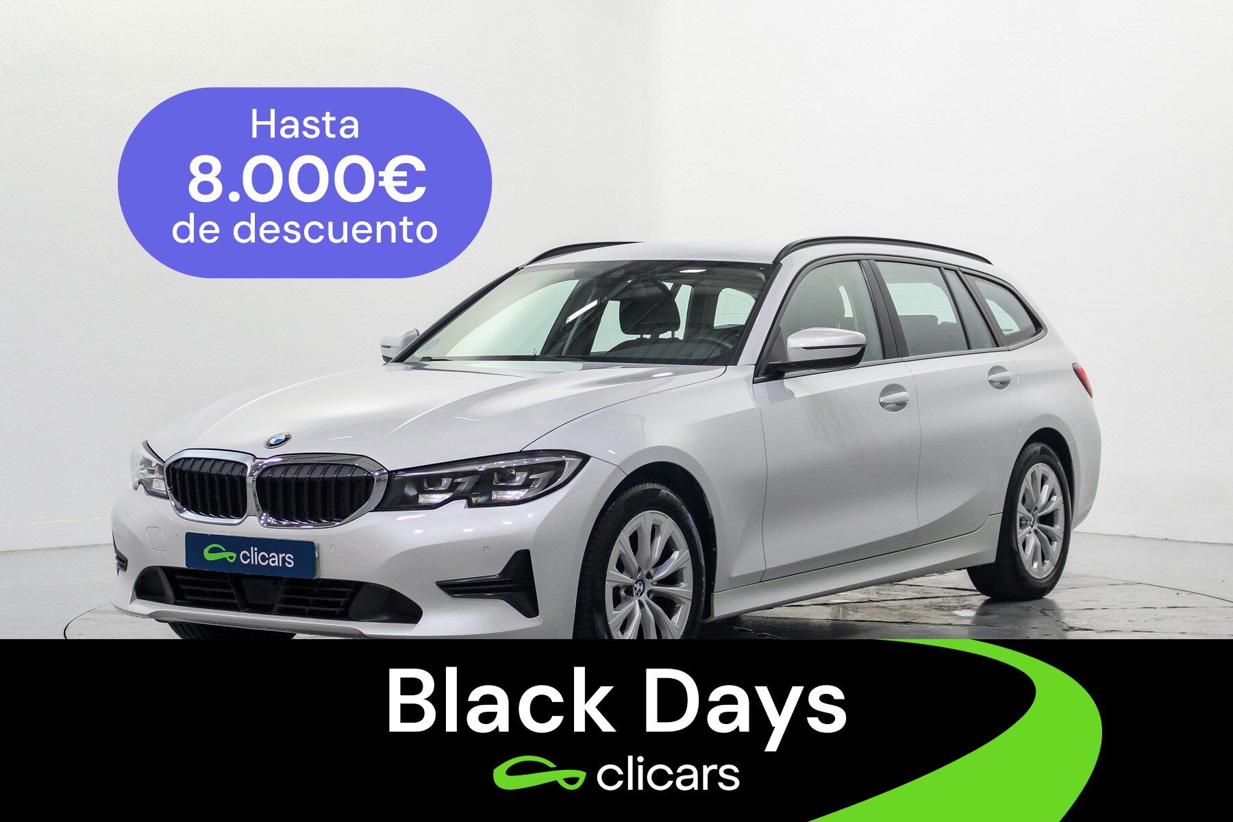 BMW Serie 3 (318dA Touring) en Madrid