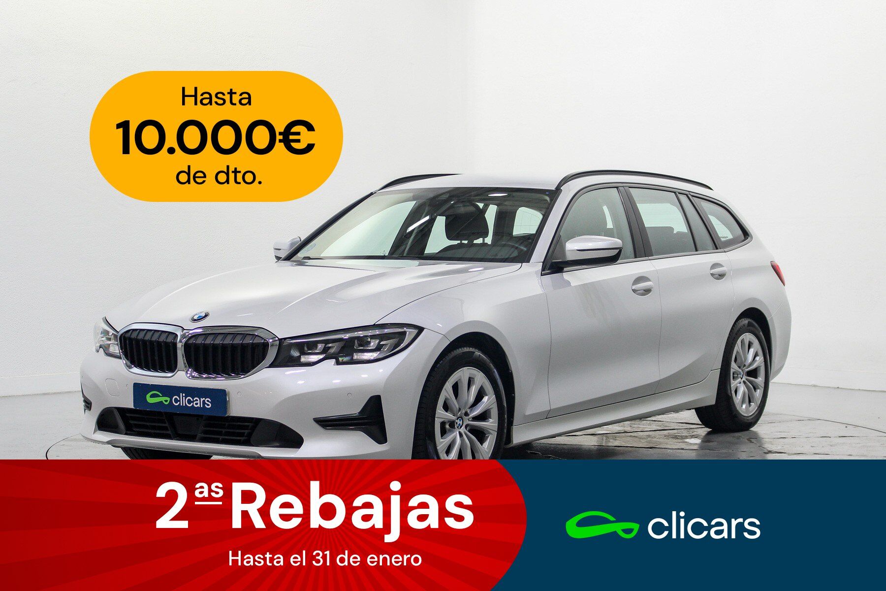 BMW Serie 3 (318dA Touring) en Madrid