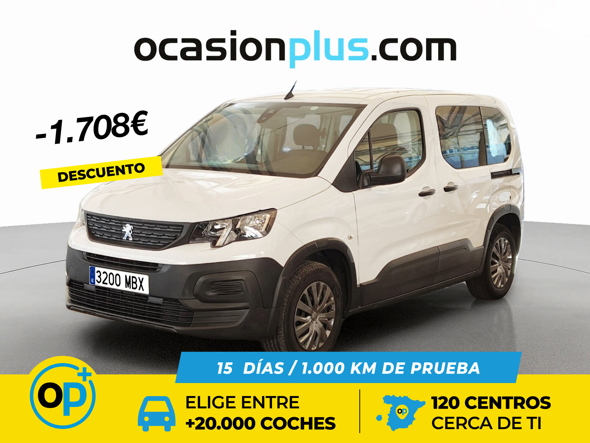 PEUGEOT Rifter (BlueHDi 100 Active Pack Standard 73 kW (100 CV)) en Madrid