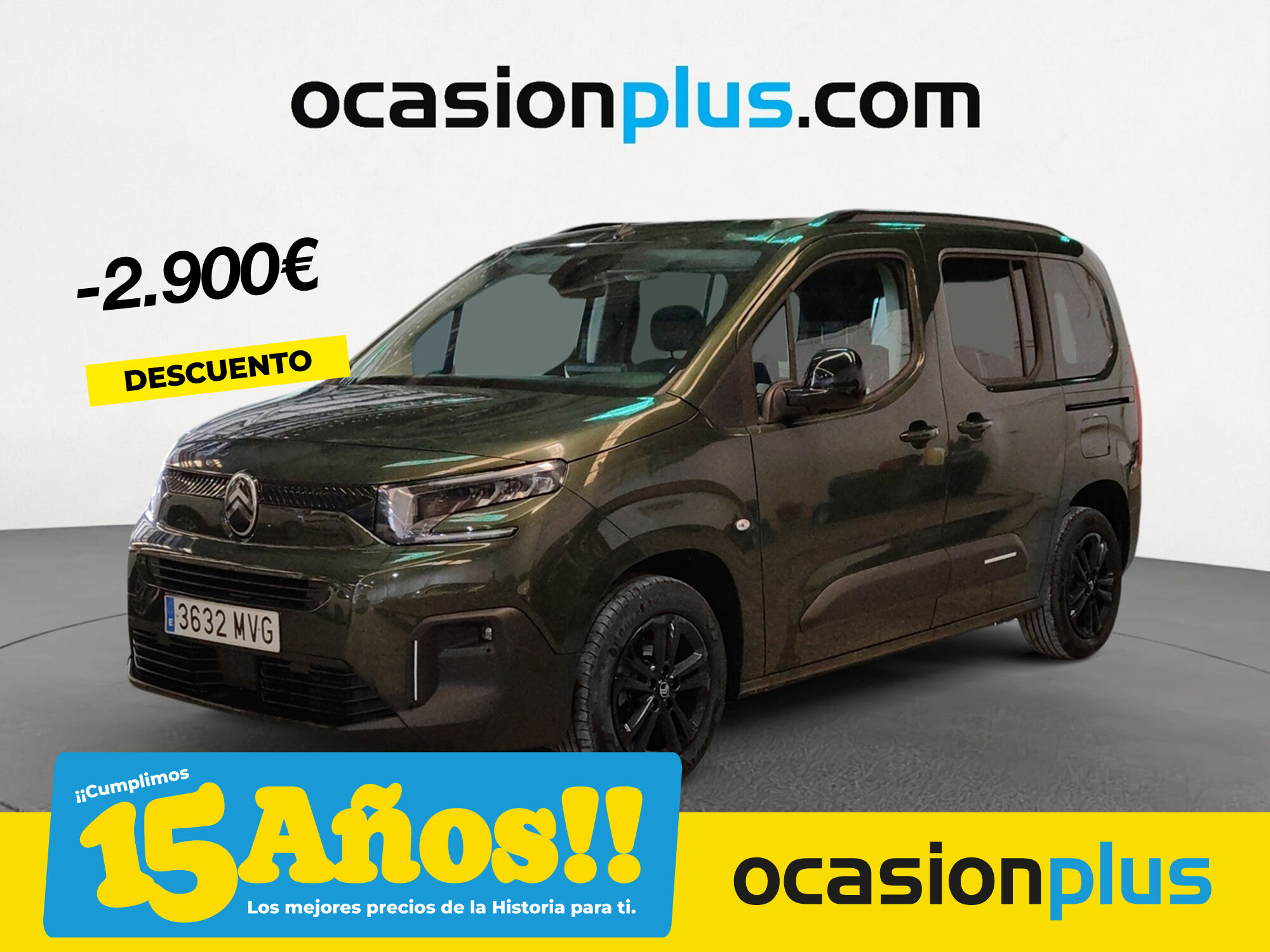 CITROEN Berlingo (BlueHDi 100 S&S Plus Talla M 75 kW (102 CV)) en Madrid