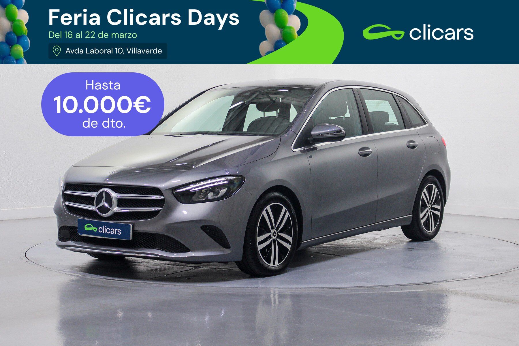 Foto del MERCEDES Clase B B 180d 8G-DCT