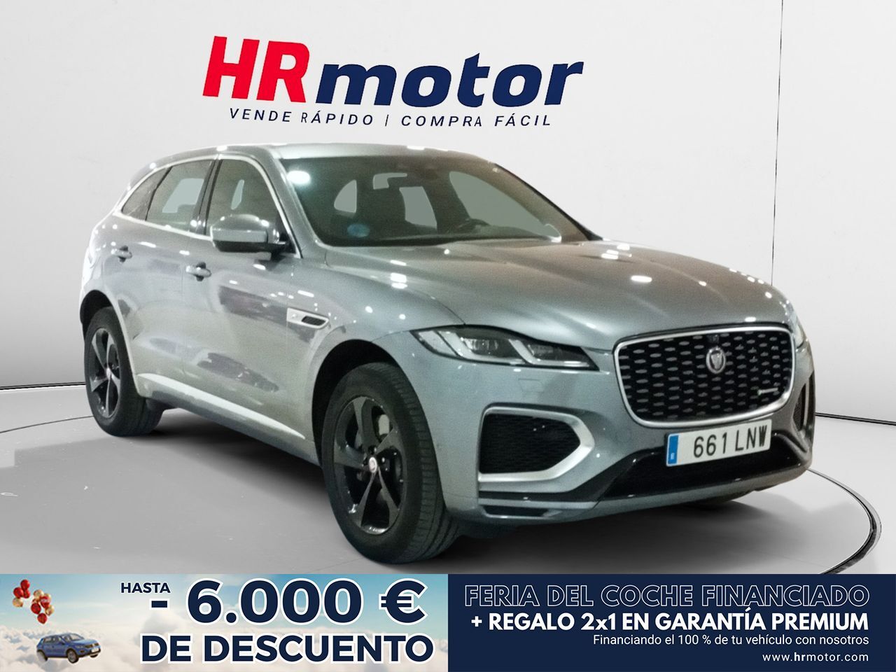 JAGUAR F-Pace (2.0 I4 PHEV AWD R-Dynamic S) en Madrid