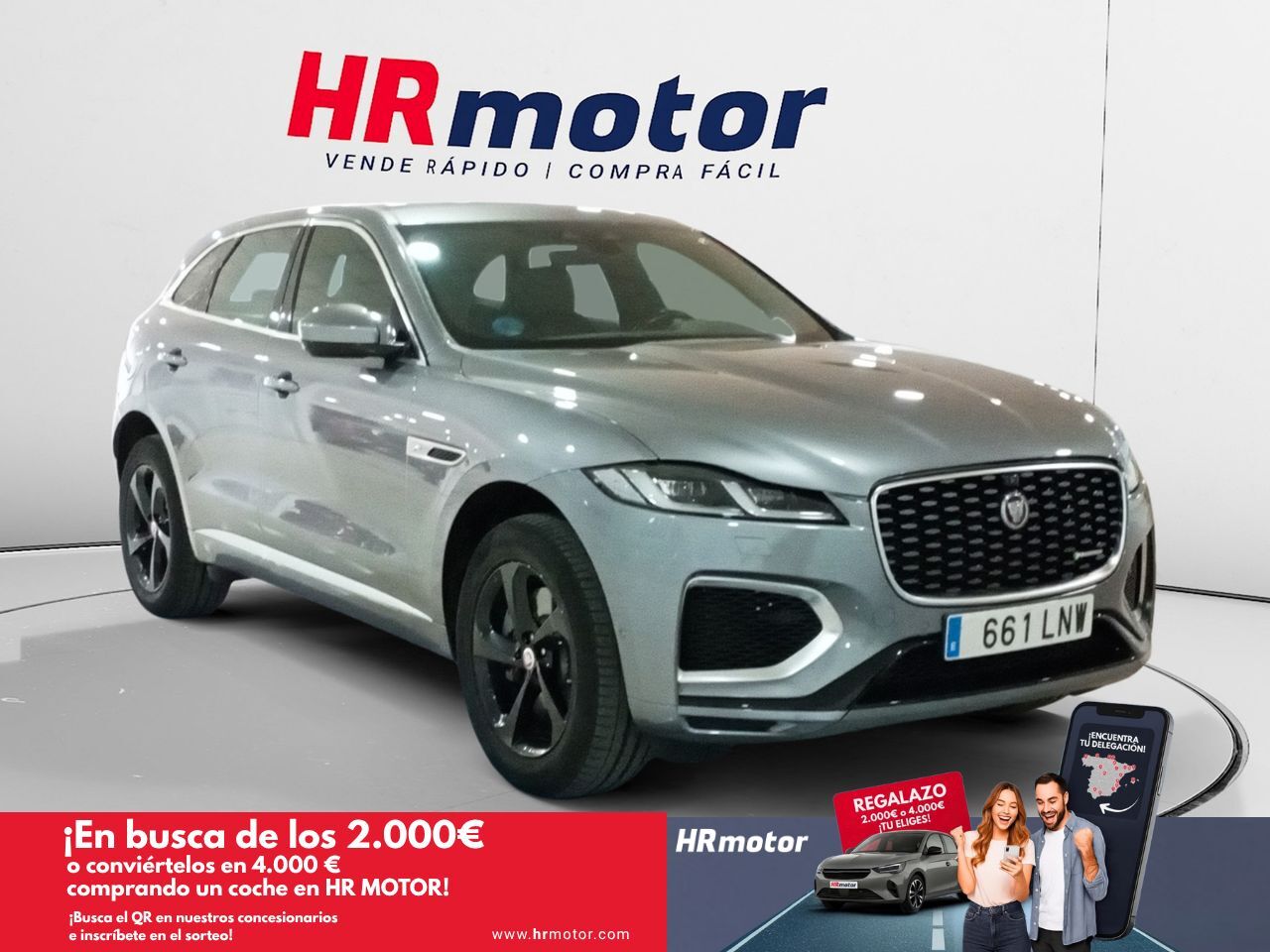 JAGUAR F-Pace (2.0 I4 PHEV AWD R-Dynamic S) en Madrid