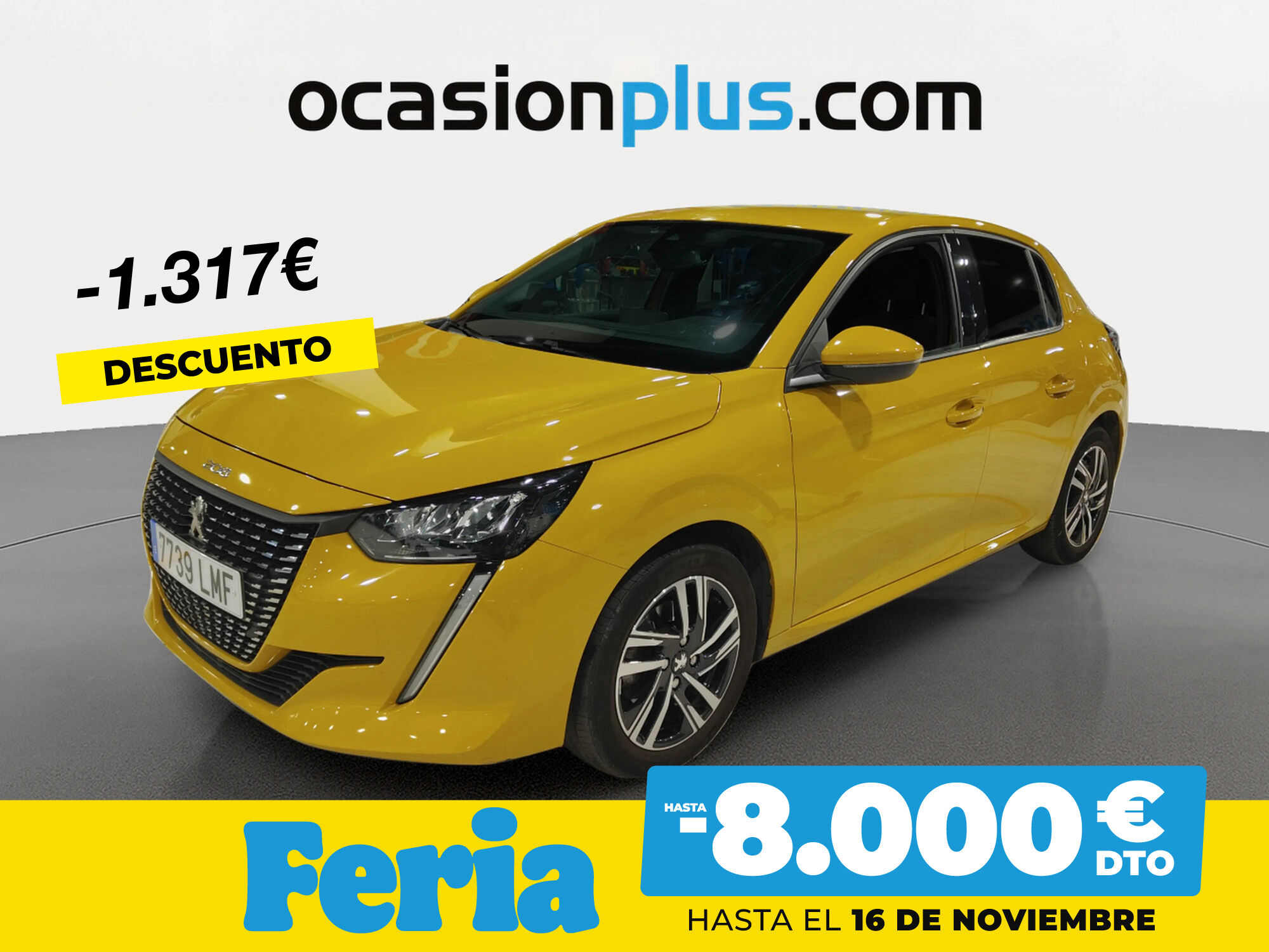 PEUGEOT 208 (PureTech 100 Allure 75 kW (100 CV)) en Madrid