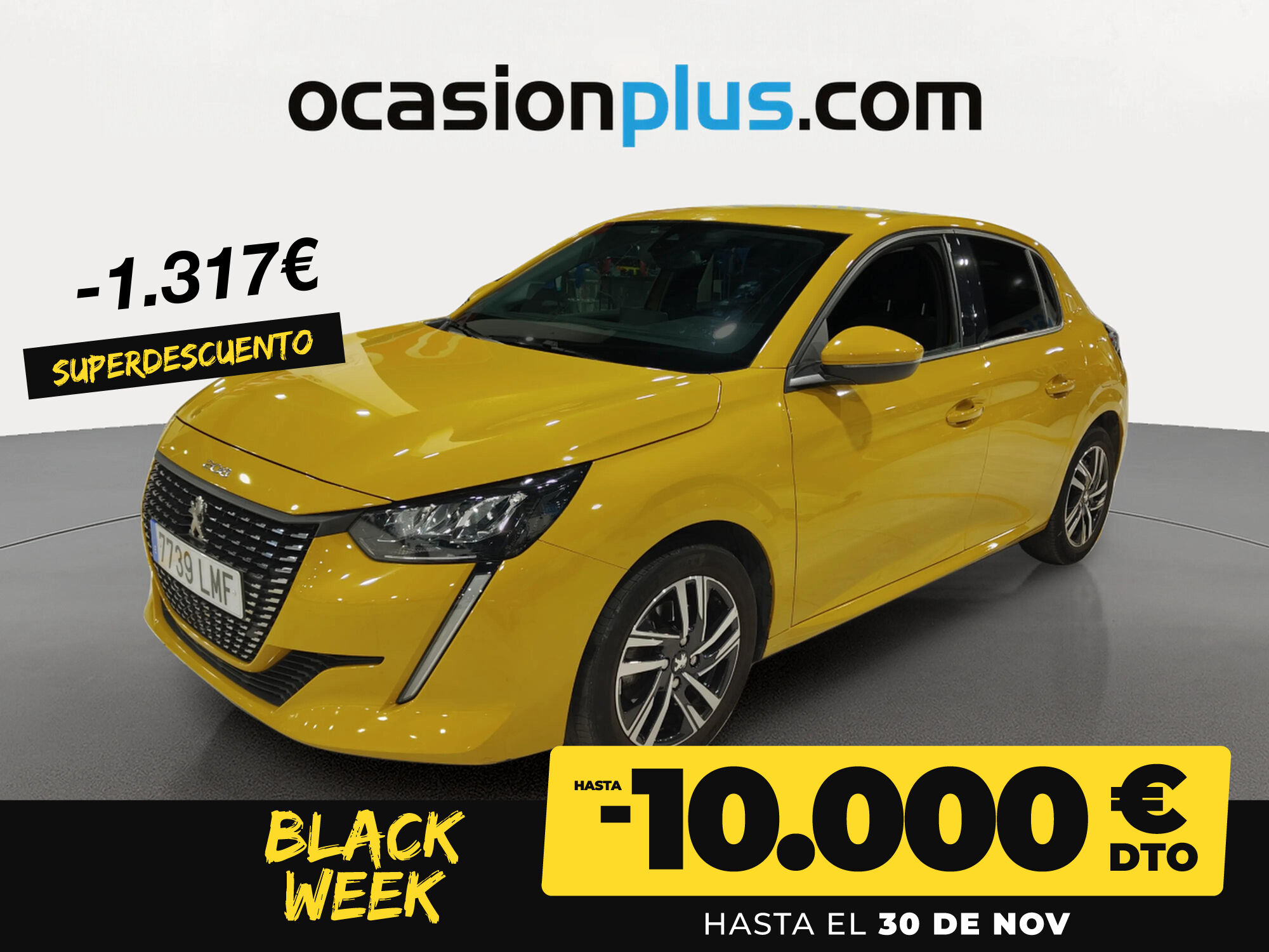 PEUGEOT 208 (PureTech 100 Allure 75 kW (100 CV)) en Madrid