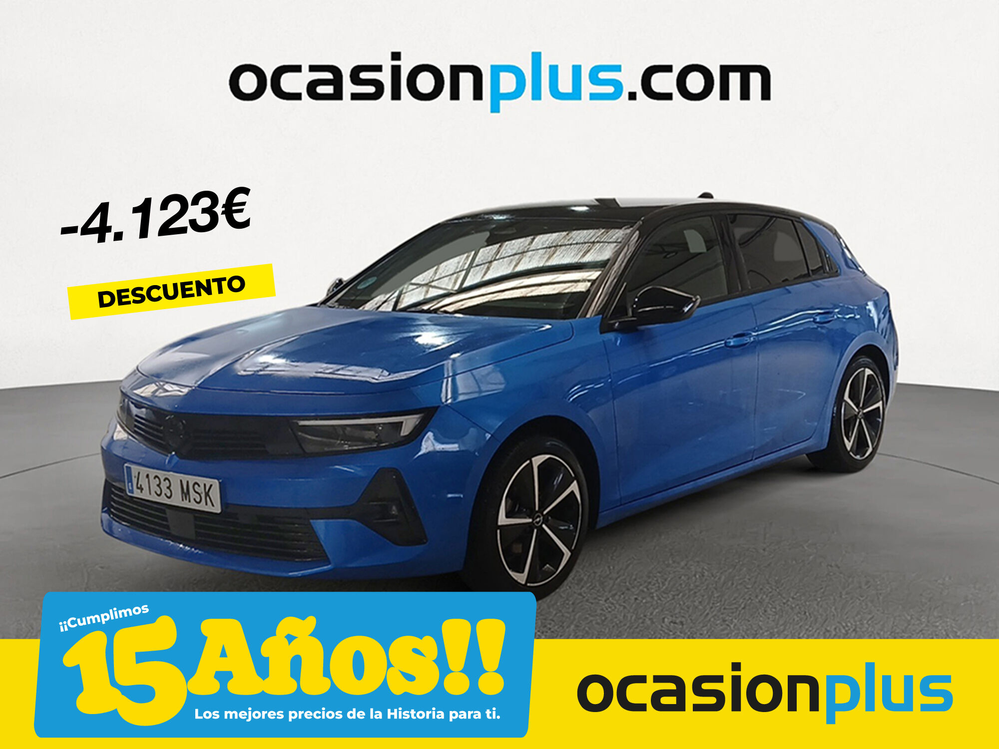 OPEL Astra (1.2 Turbo XHT GS 96 kW (130 CV)) en Madrid
