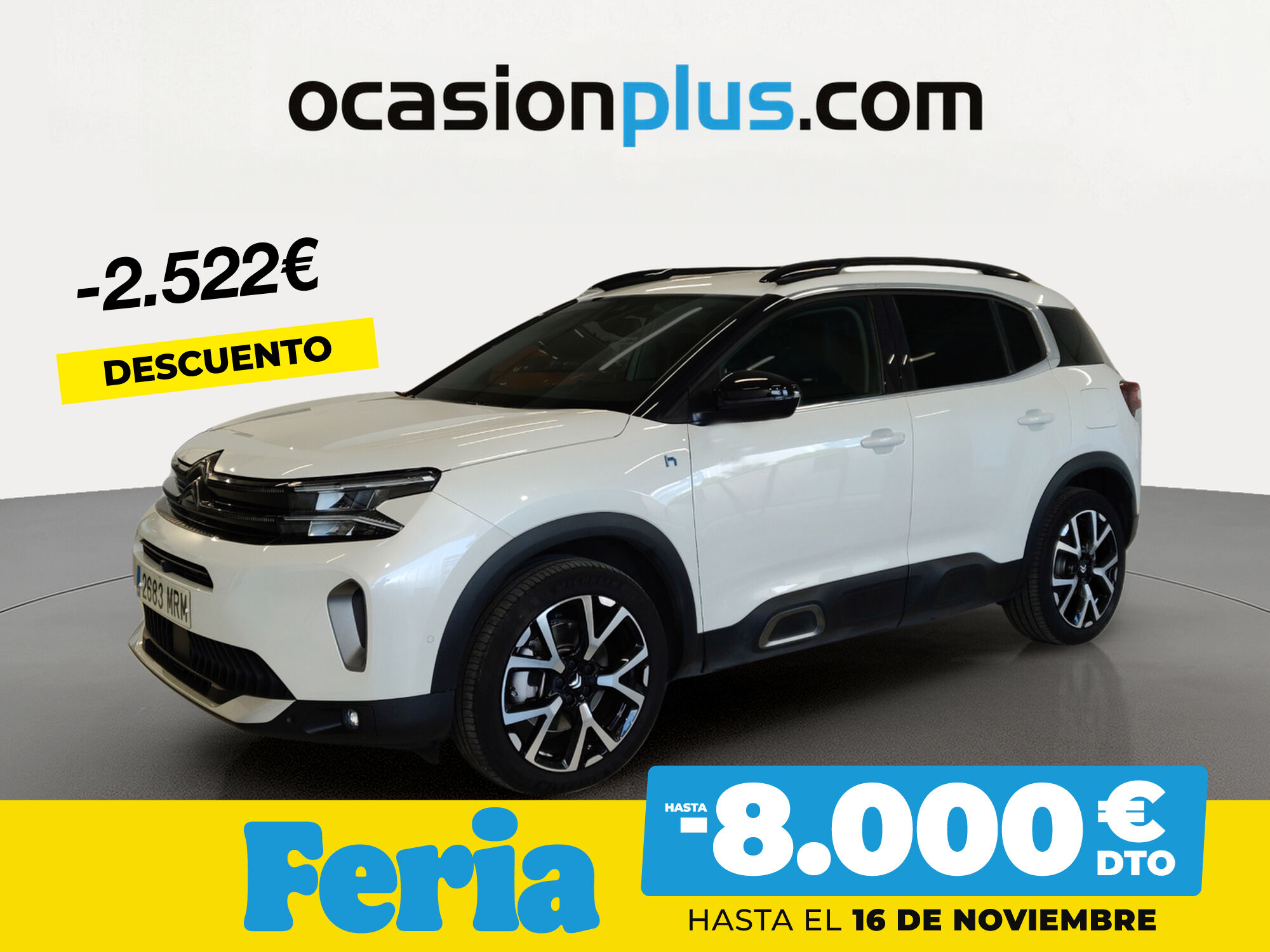 CITROEN C5 Aircross (Hybrid 225 Shine Pack e-EAT8 165 kW (225 CV)) en Madri