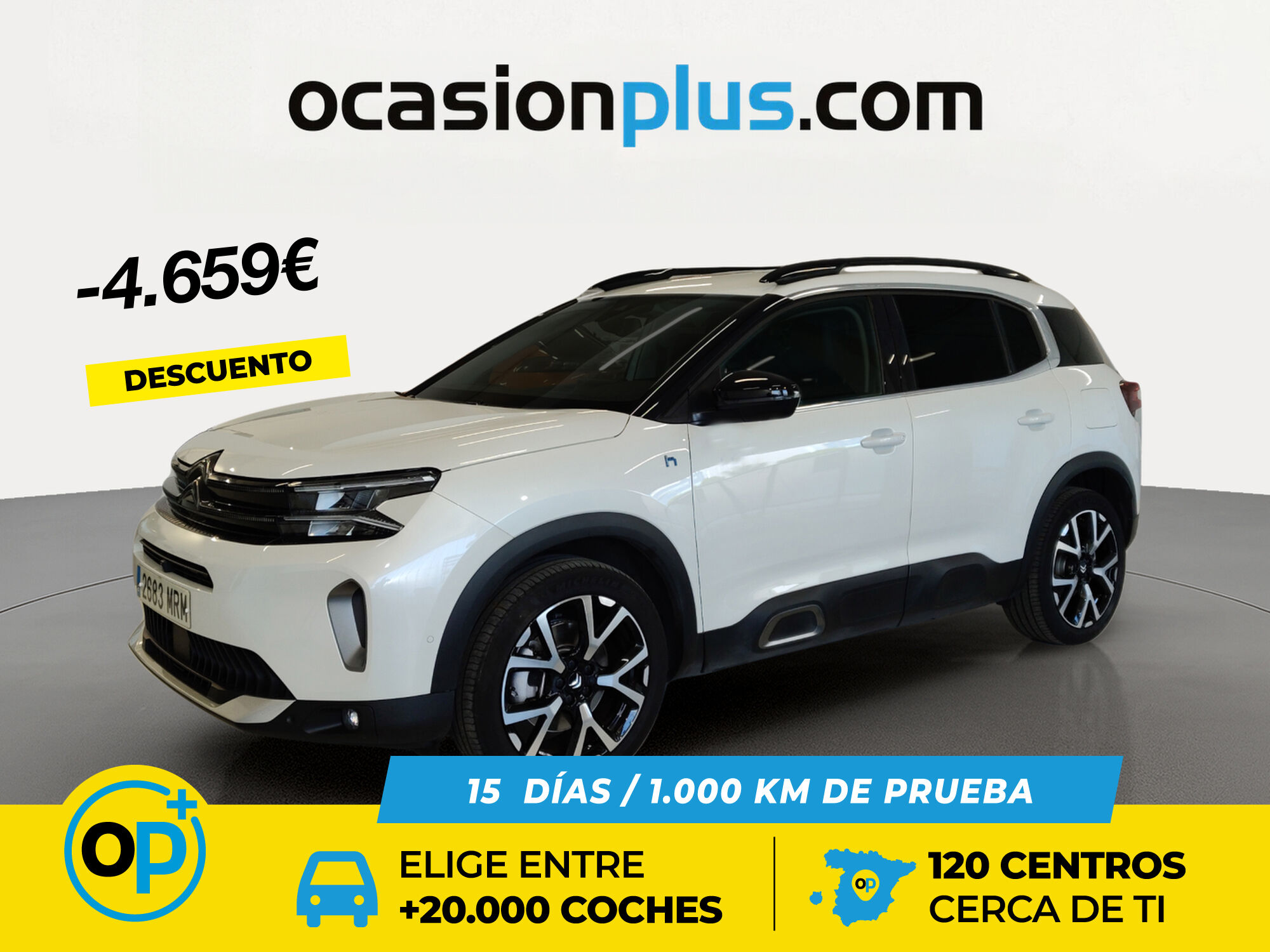 CITROEN C5 Aircross (Hybrid 225 Shine Pack e-EAT8 165 kW (225 CV)) en Madri