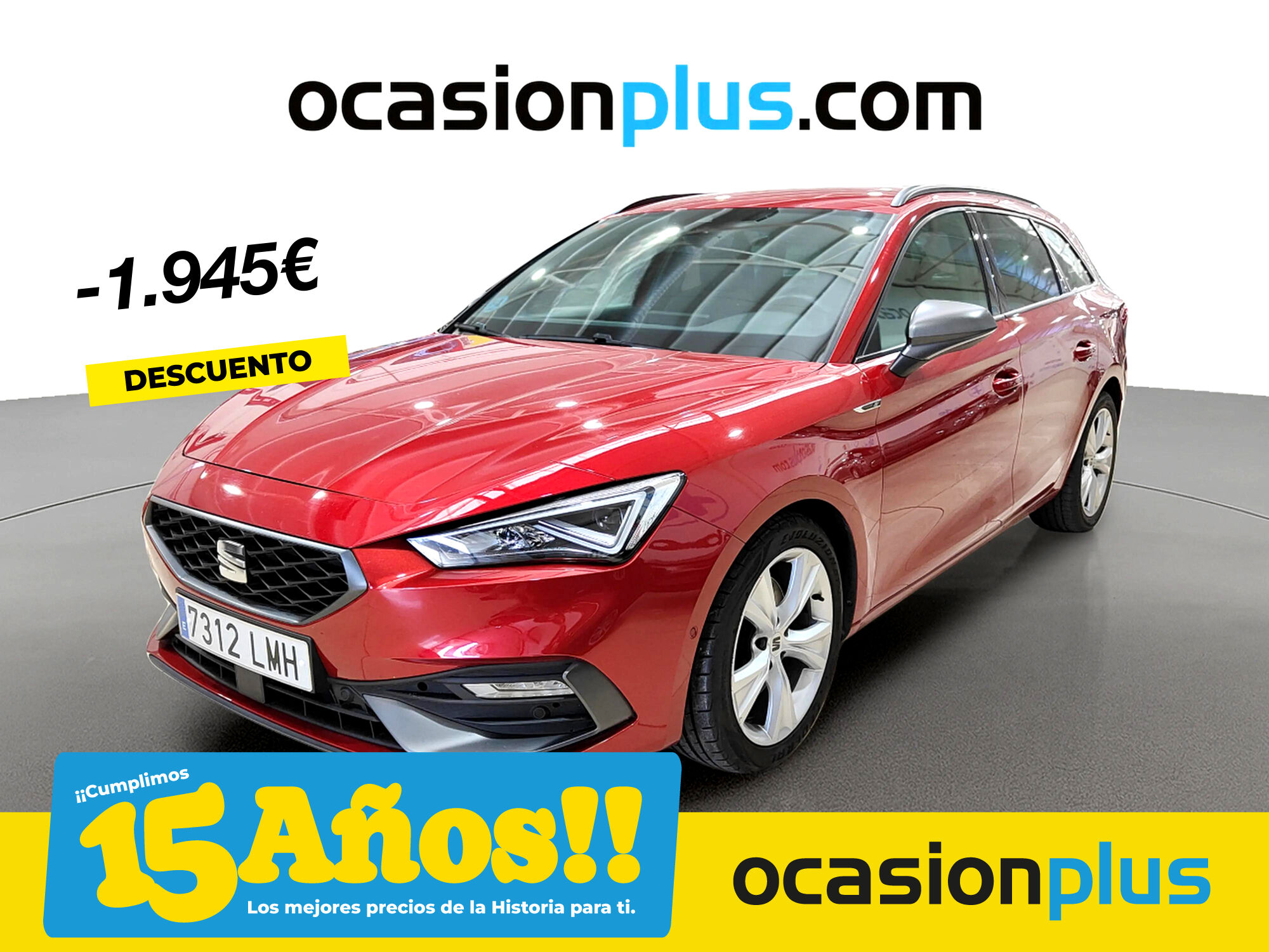 SEAT León (1.5 TSI S&S FR Go L 110 kW (150 CV)) en Madrid