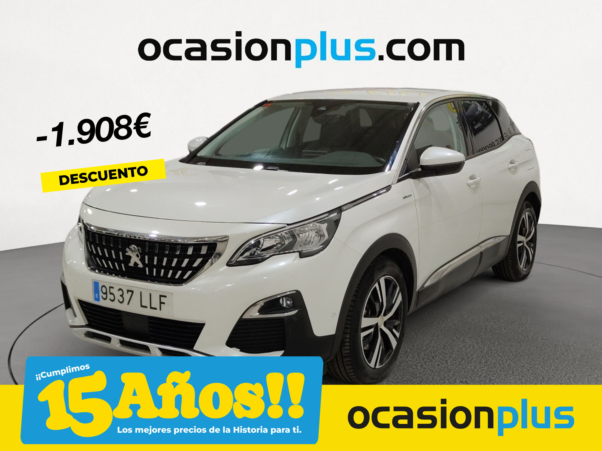 PEUGEOT 3008 (Hybrid 225 Allure e-EAT8 165 kW (225 CV)) en Madrid