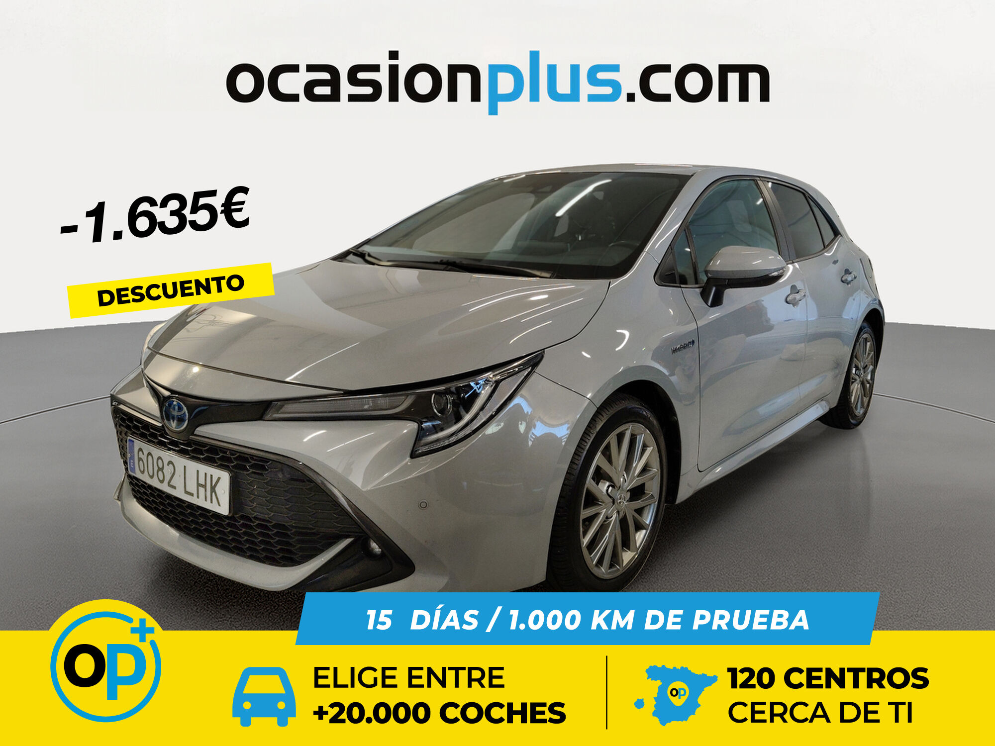 TOYOTA Corolla (1.8 125 Híbrido Feel! E-CVT 90 kW (122 CV)) en Madrid
