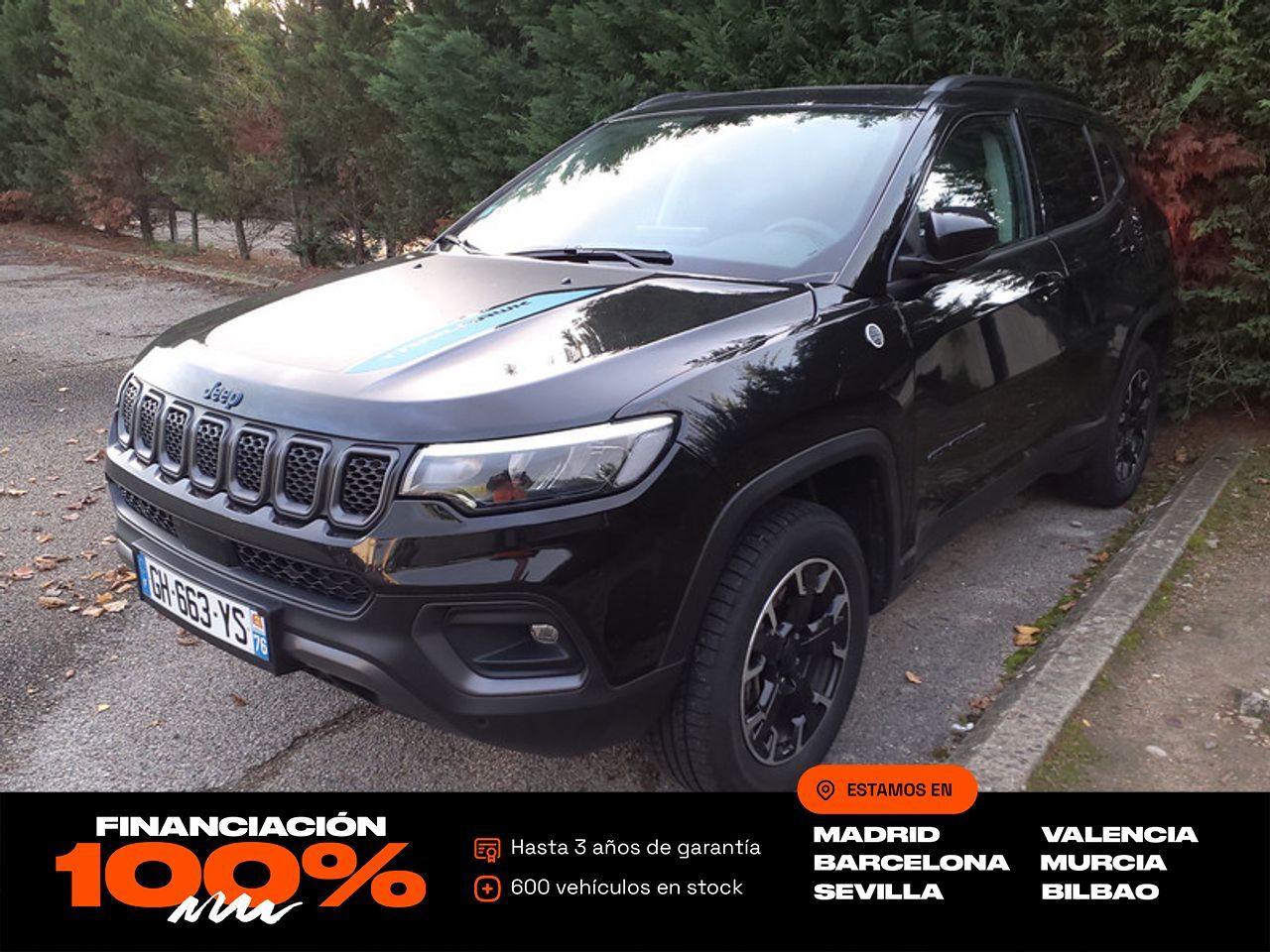 JEEP Compass (4Xe 1.3 PHEV 177kW Trailhawk AT AWD) en Madrid