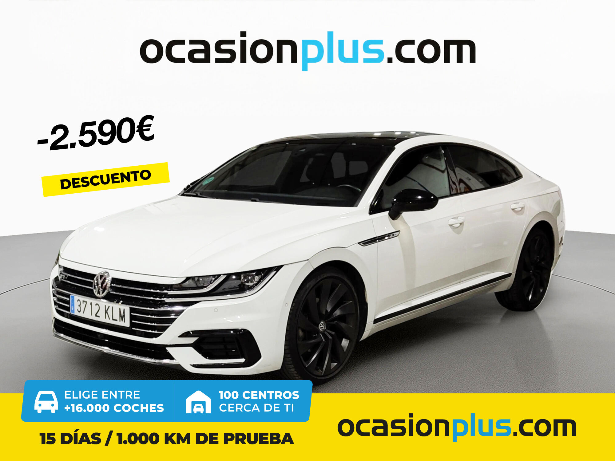 VOLKSWAGEN Arteon (R-Line 2.0 TDI 140 kW (190 CV) DSG) en Madrid