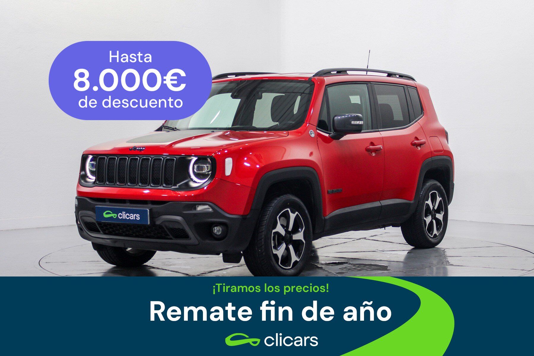 JEEP Renegade (Renegade 1.3 PHEV Trailhawk 4x4 Aut. 177KW) en Madrid