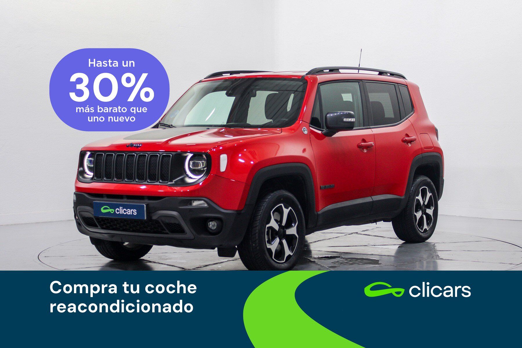 JEEP Renegade (Renegade 1.3 PHEV Trailhawk 4x4 Aut. 177KW) en Madrid