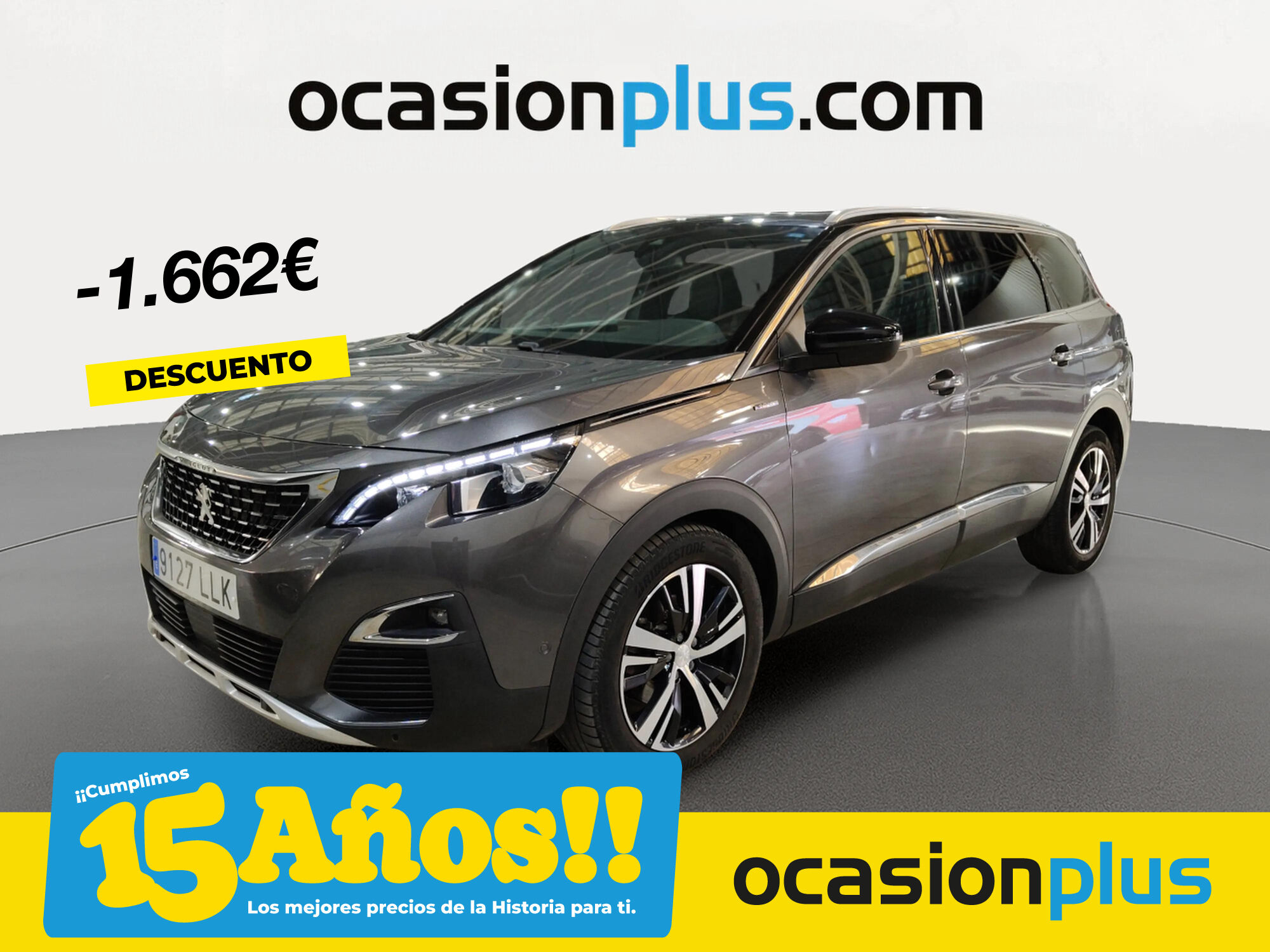 PEUGEOT 5008 (PureTech 130 GT Line EAT8 96 kW (130 CV)) en Madrid