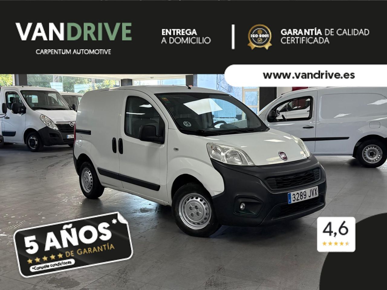 FIAT Fiorino (Cargo Base 1.3Mjet 75cv E5+ Clase 2) en Lugo