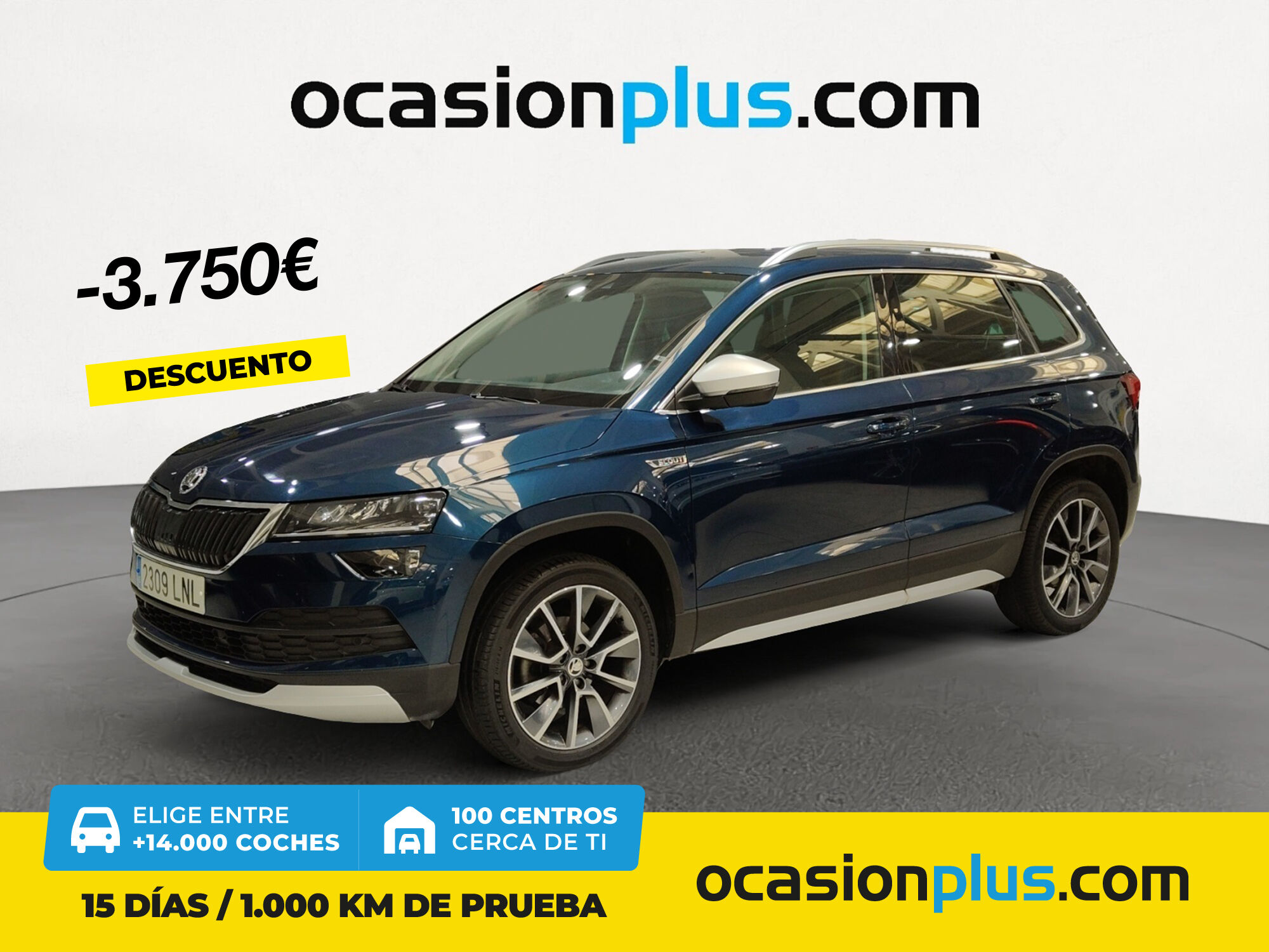 SKODA Karoq (1.5 TSI ACT Scout DSG 110 kW (150 CV)) en Madrid