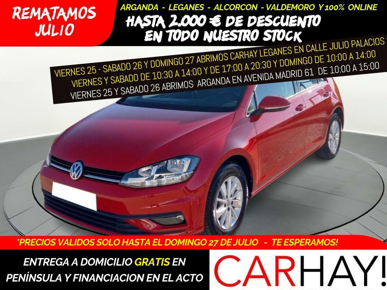 VOLKSWAGEN Golf (1.6 TDI 85KW LAST EDITION) en Madrid
