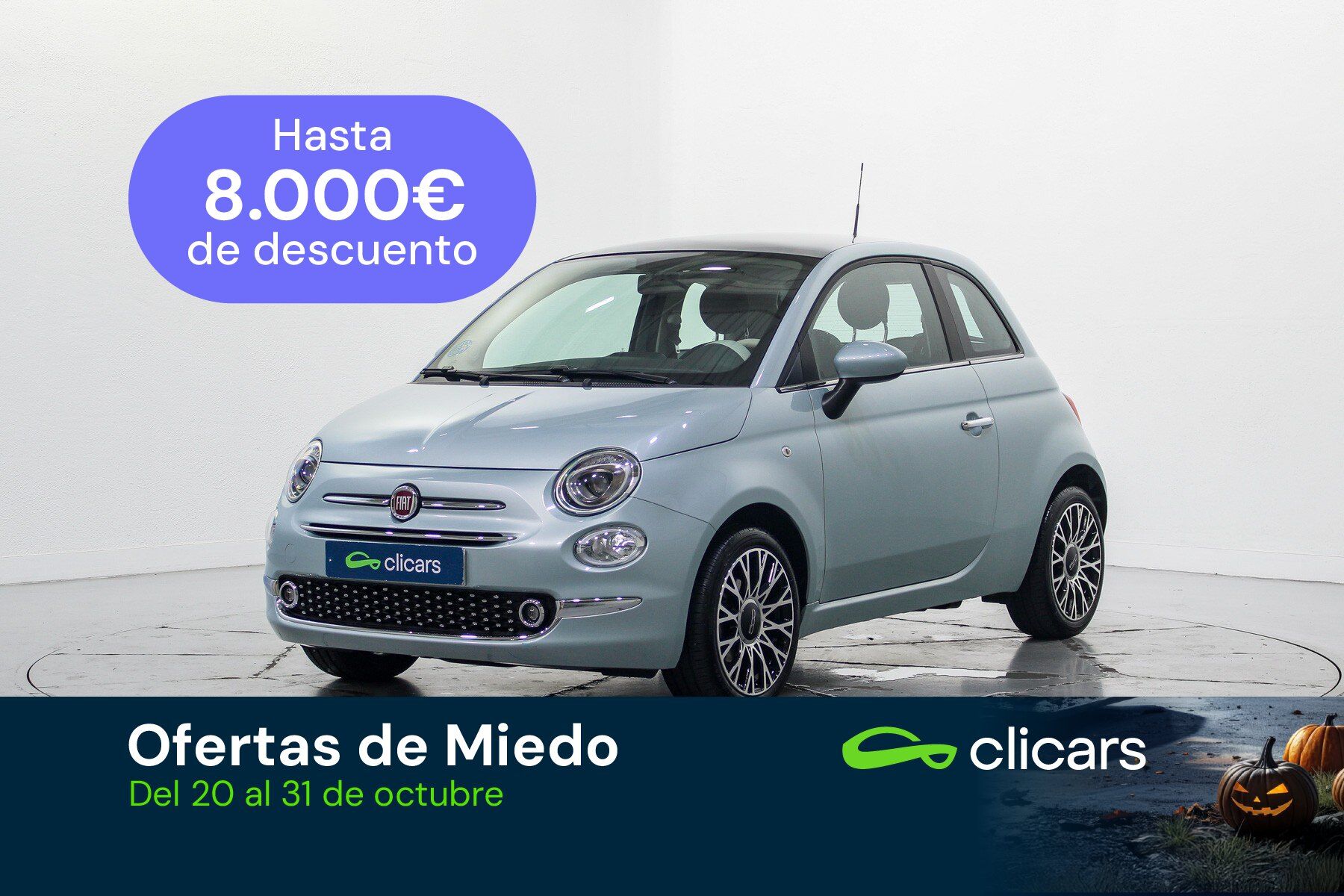 FIAT 500 (500 1.0 Hybrid Monotrim 52kW) en Madrid