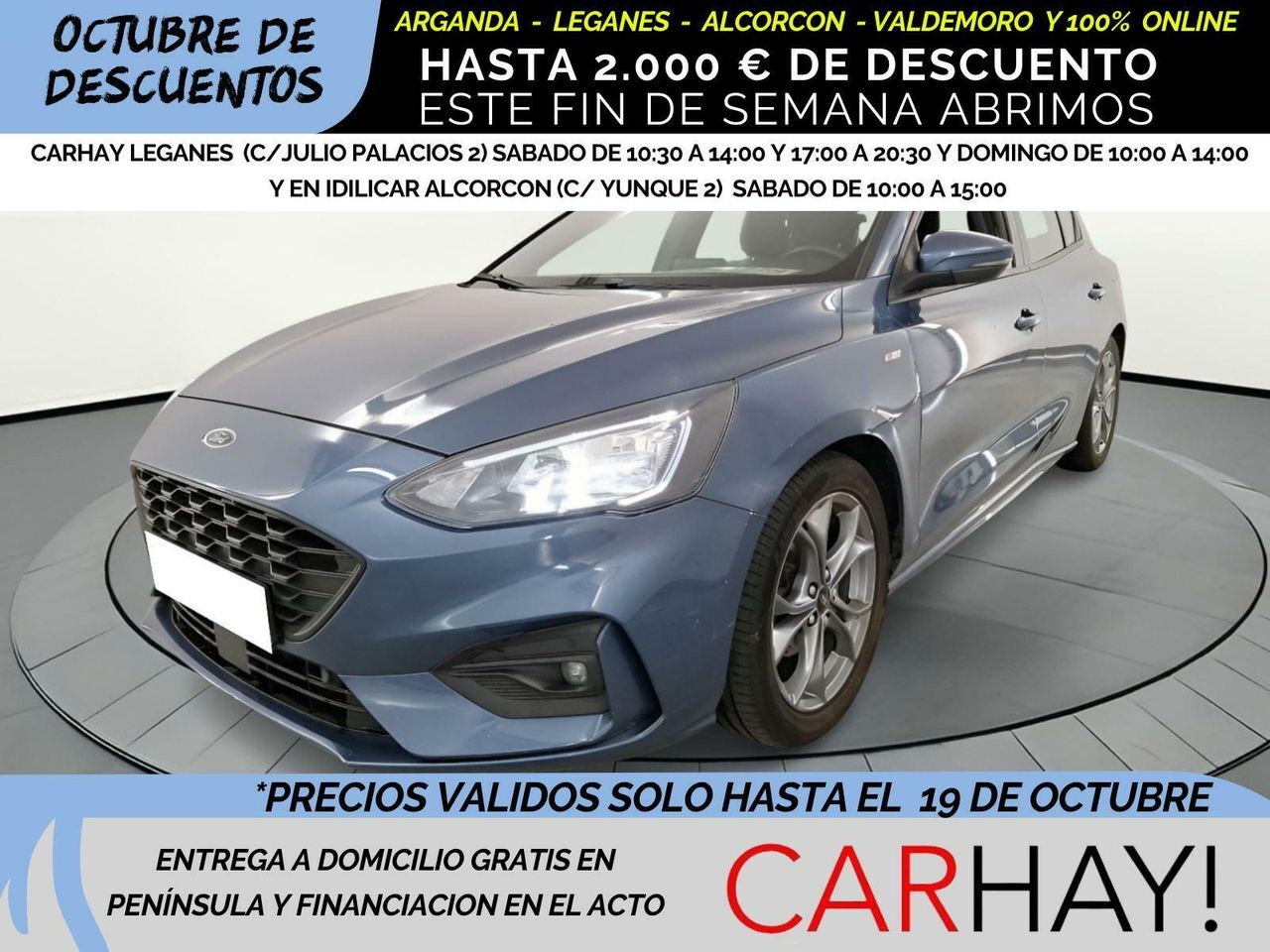 FORD Focus (1.5 EcoBlue ST-Line Business) en Madrid