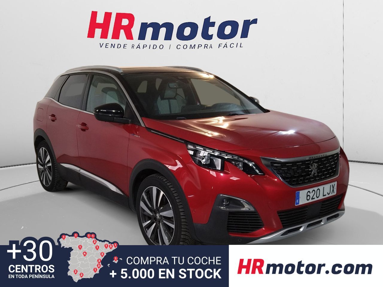 PEUGEOT 3008 (Hybrid4 300 GT) en Madrid