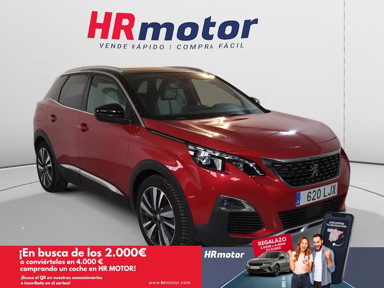 PEUGEOT 3008 (Hybrid4 300 GT) en Madrid