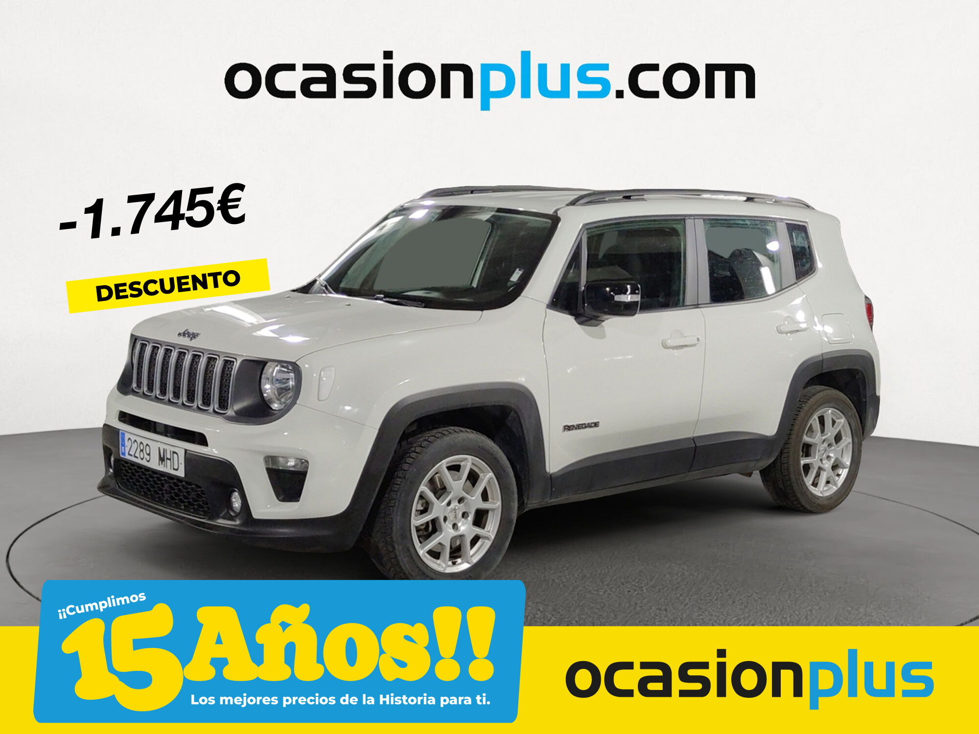 JEEP Renegade (1.3 PHEV 4xe Limited AT 140 kW (190 CV)) en Madrid