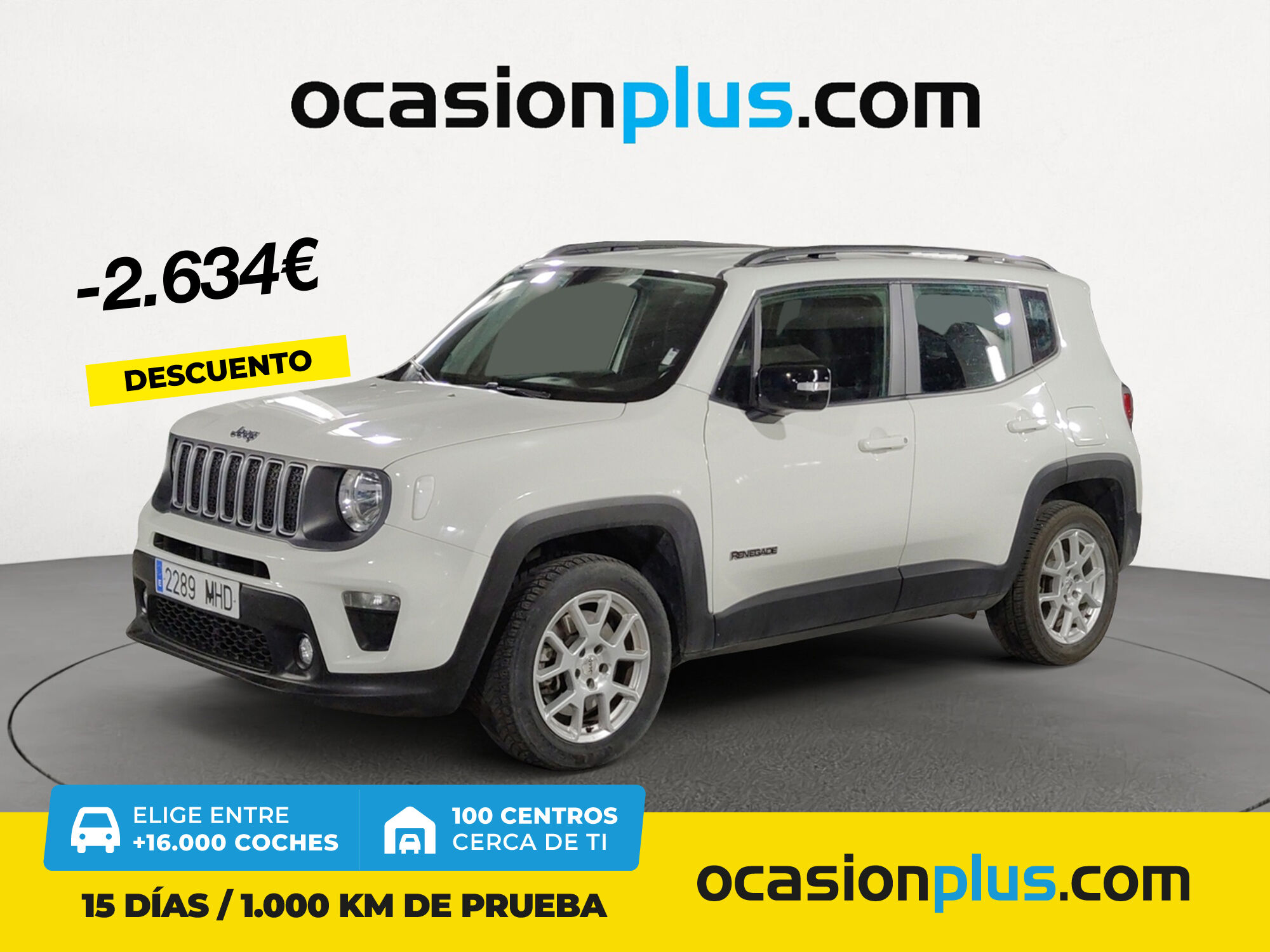 JEEP Renegade (1.3 PHEV 4xe Limited AT 140 kW (190 CV)) en Madrid