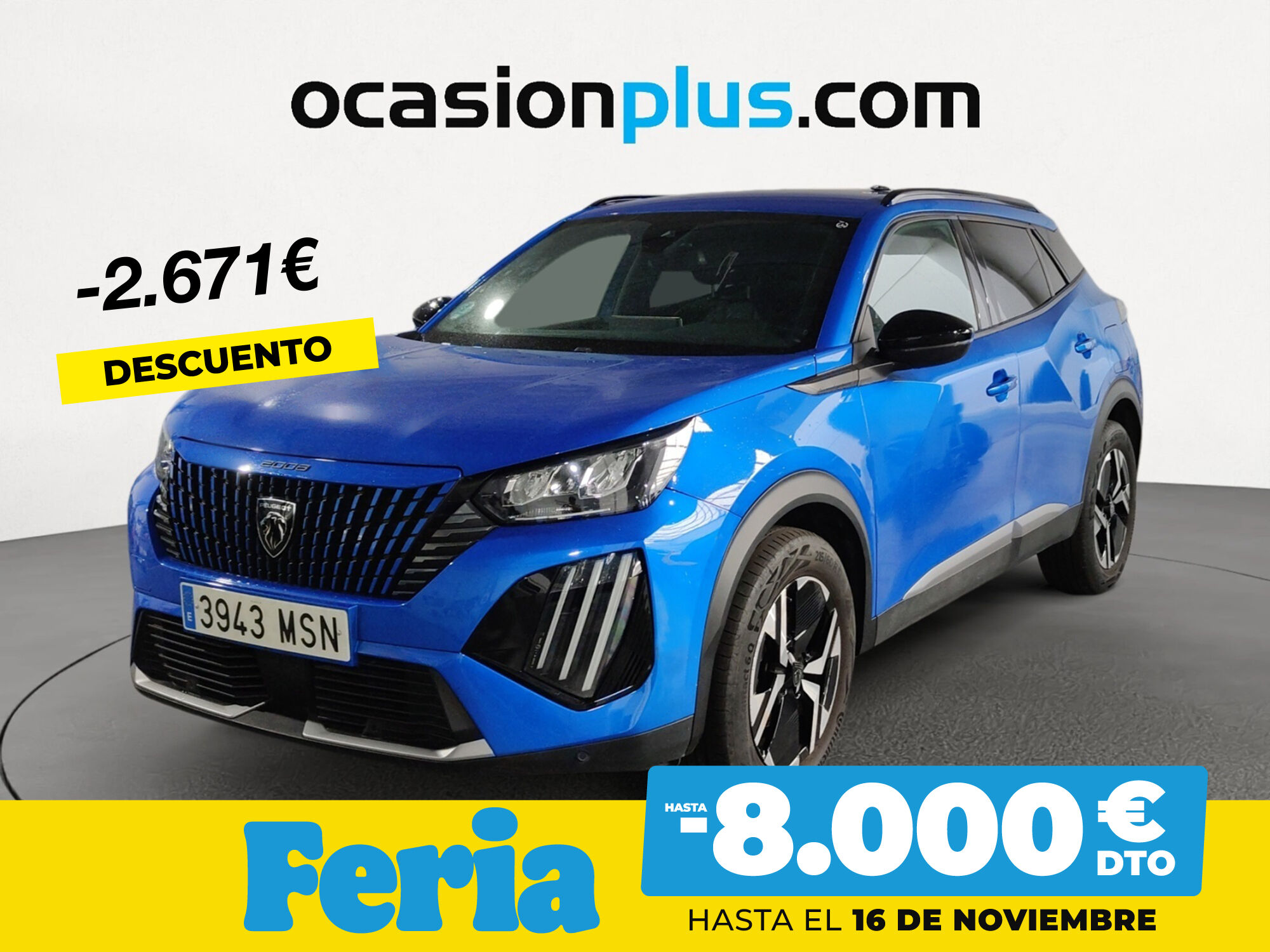 PEUGEOT 2008 (PureTech 130 S&S Allure EAT8 96 kW (130 CV)) en Madrid