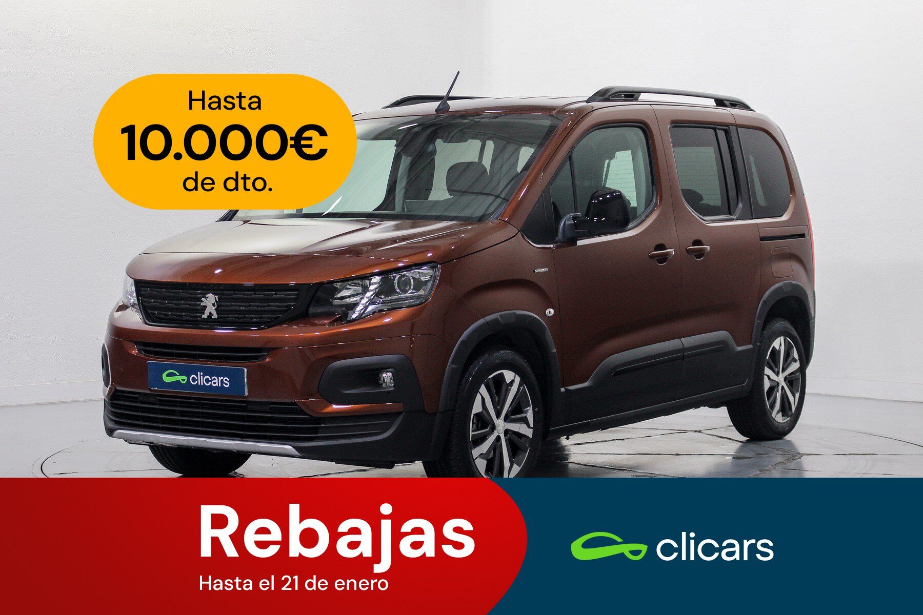 PEUGEOT Rifter (Rifter 1.5BlueHDi S&S Standard GT Line 100) en Madrid