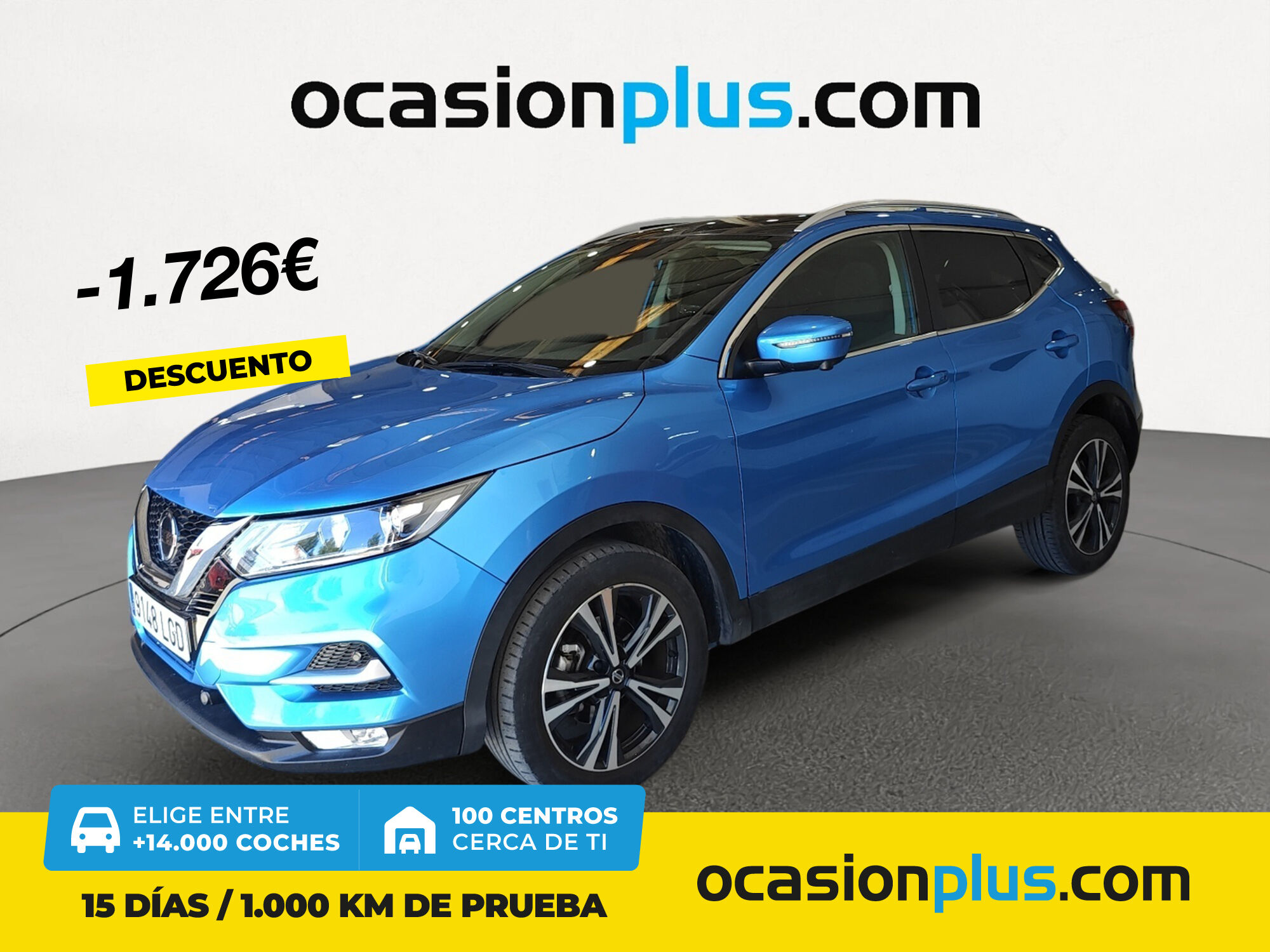 NISSAN Qashqai (dCi 115 N-Connecta 4x2 DCT 85 kW (115 CV)) en Madrid