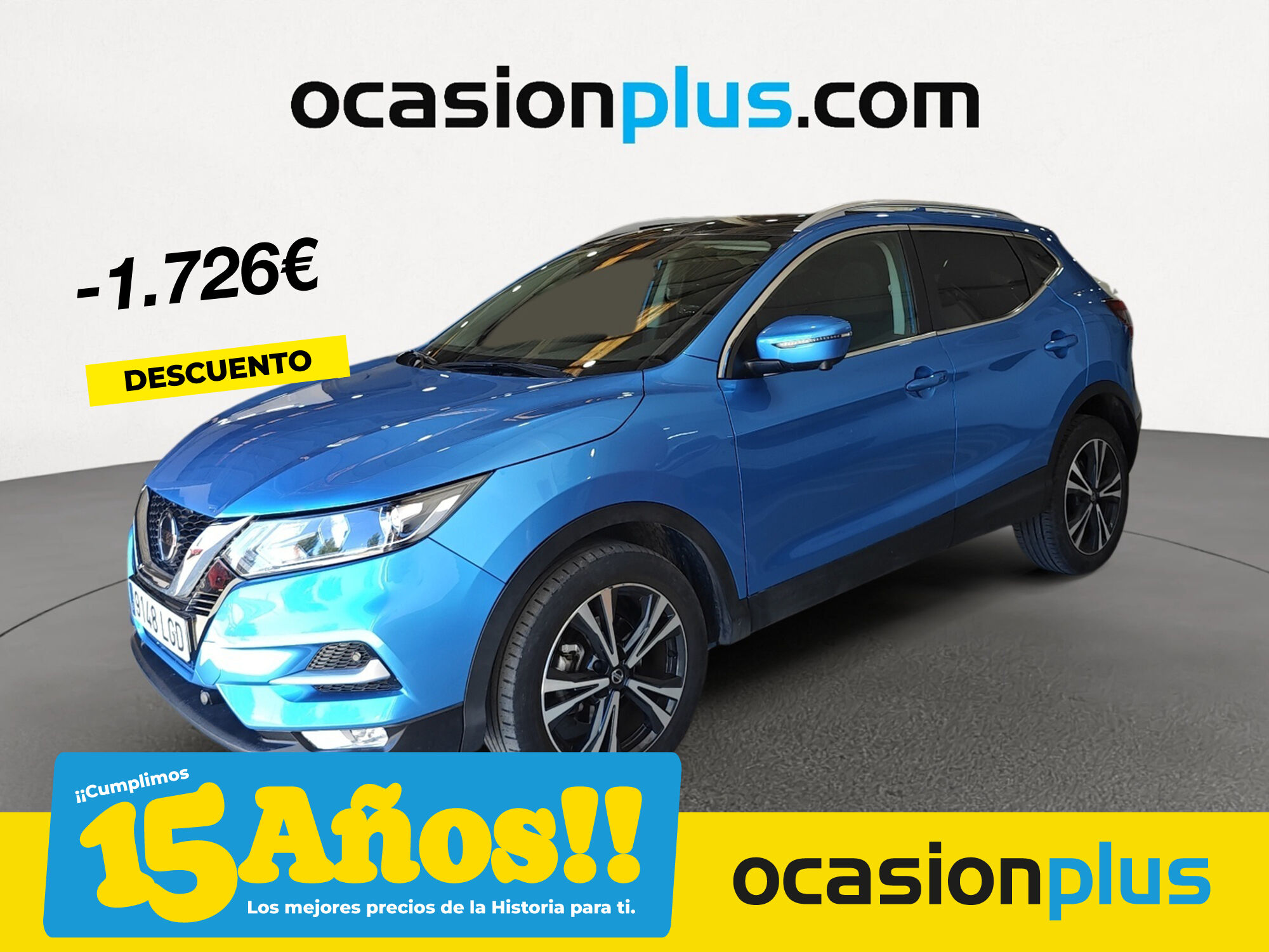 NISSAN Qashqai (dCi 115 N-Connecta 4x2 DCT 85 kW (115 CV)) en Madrid