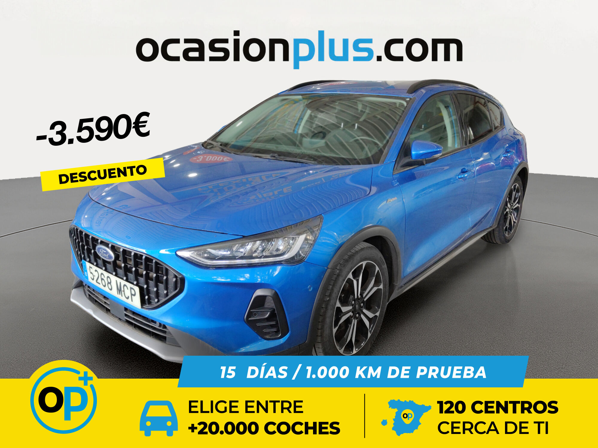 FORD Focus (1.0 Ecoboost MHEV Active 114 kW (155 CV)) en Madrid