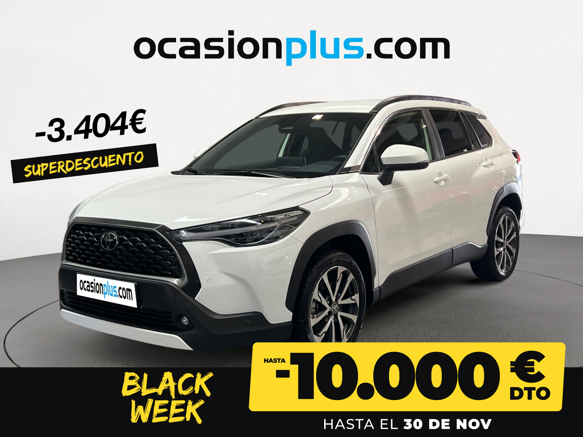 TOYOTA Corolla Cross (1.8 Híbrido Style Auto 103 kW (140 CV)) en Madrid