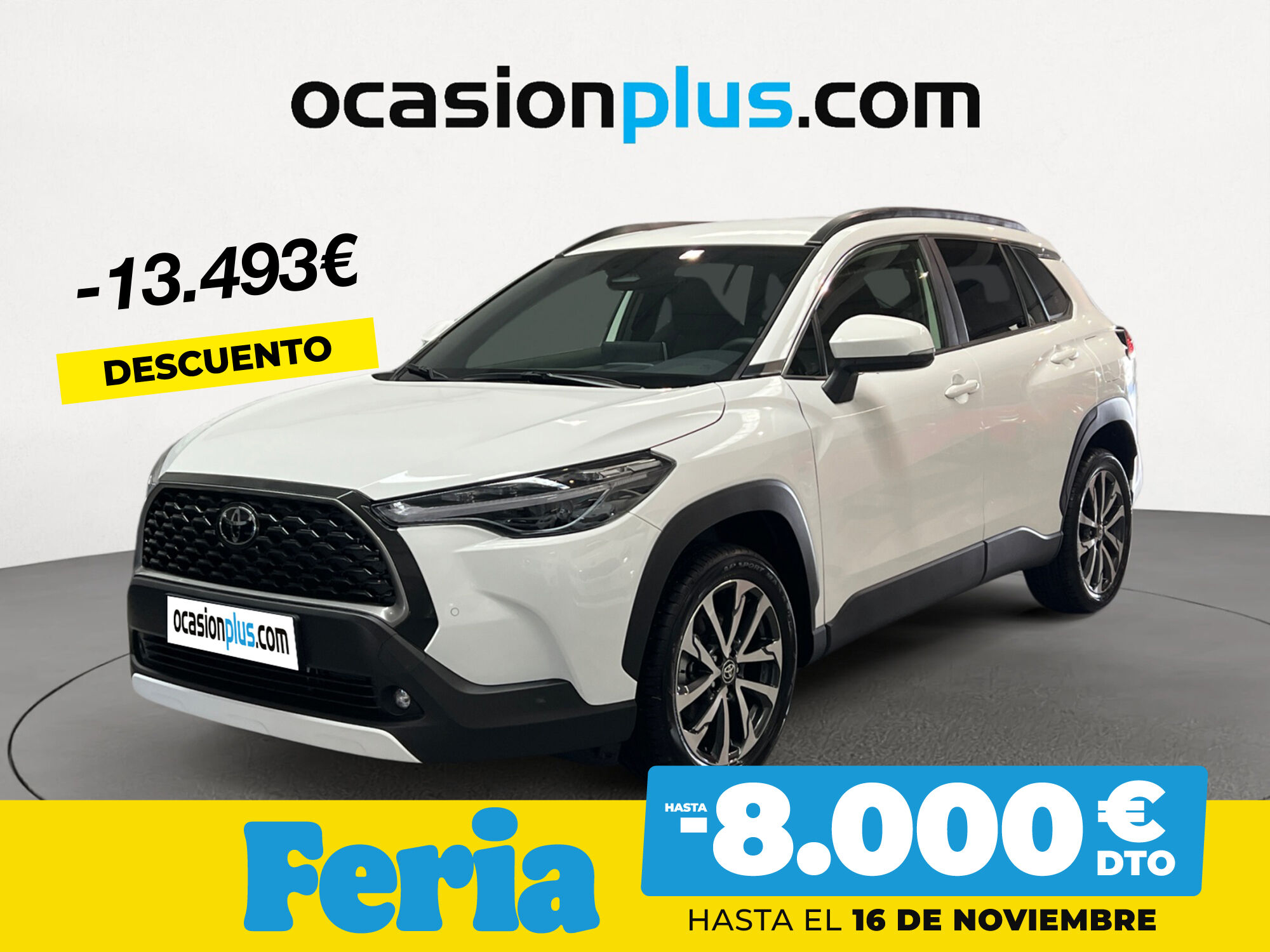 TOYOTA Corolla Cross (1.8 Híbrido Style Auto 103 kW (140 CV)) en Madrid