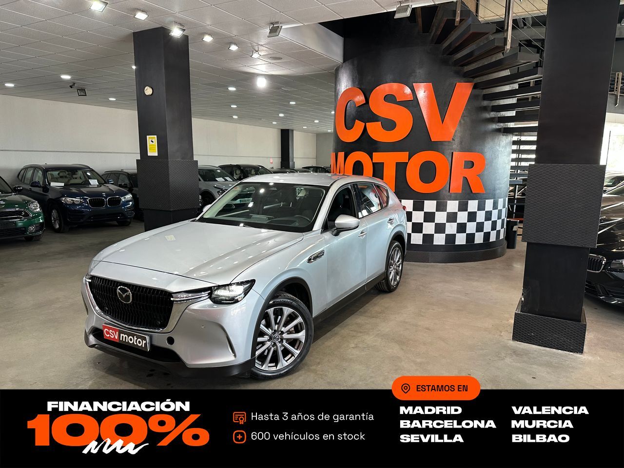 MAZDA CX-60 (e-Skyactiv PHEV AWD Exclusive-Line) en Madrid
