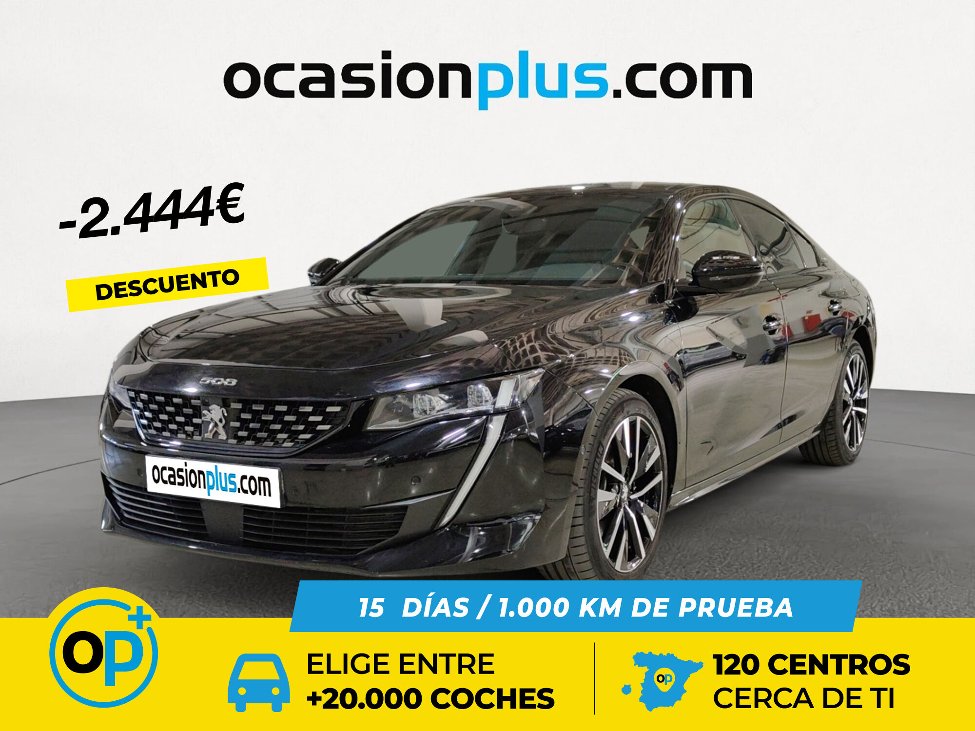 PEUGEOT 508 (Hybrid 225 GT e-EAT8 165 kW (225 CV)) en Madrid