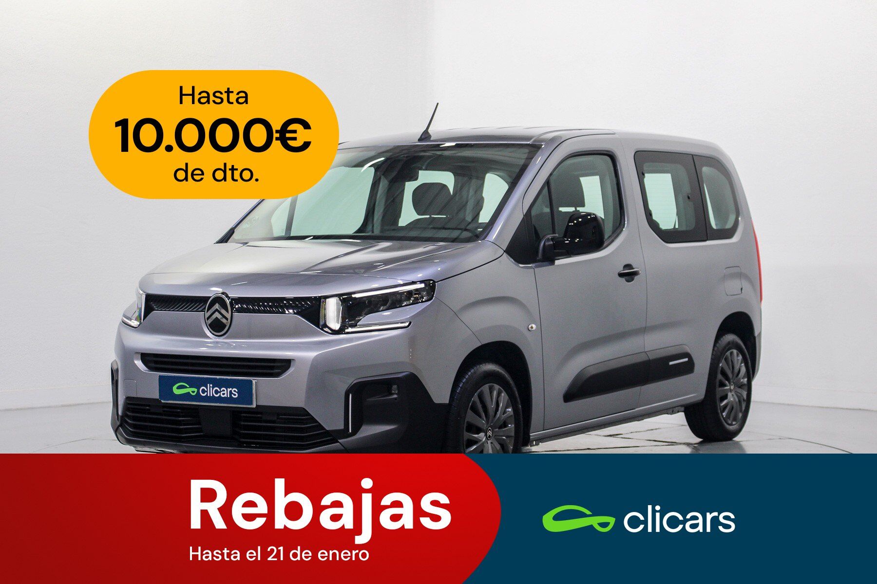 CITROEN Berlingo (Berlingo BlueHDi S&S Talla M Plus 100) en Madrid