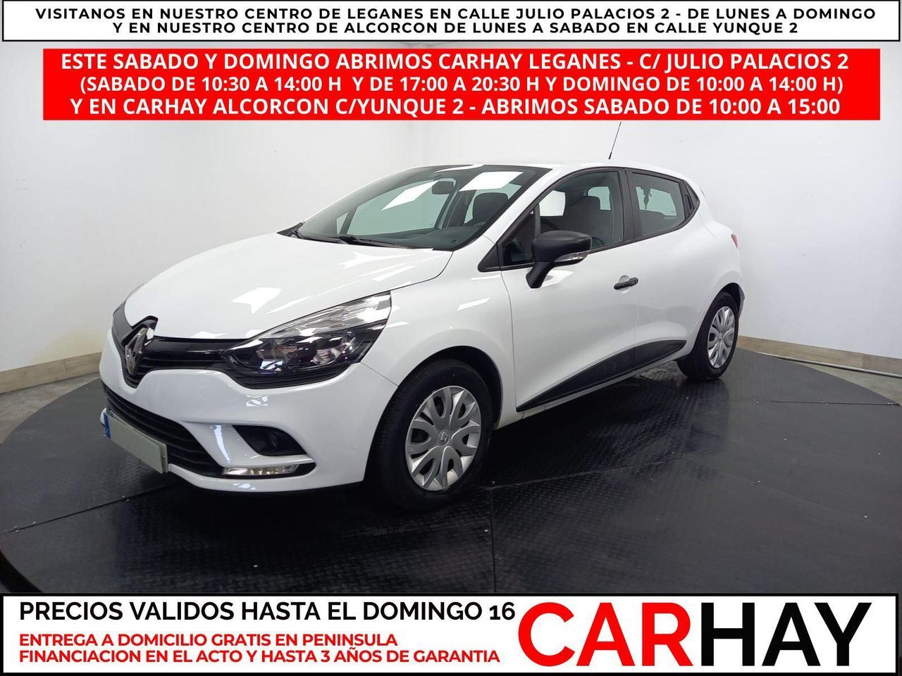 RENAULT Clio (Business TCe 66kW (90CV) GLP) en Madrid